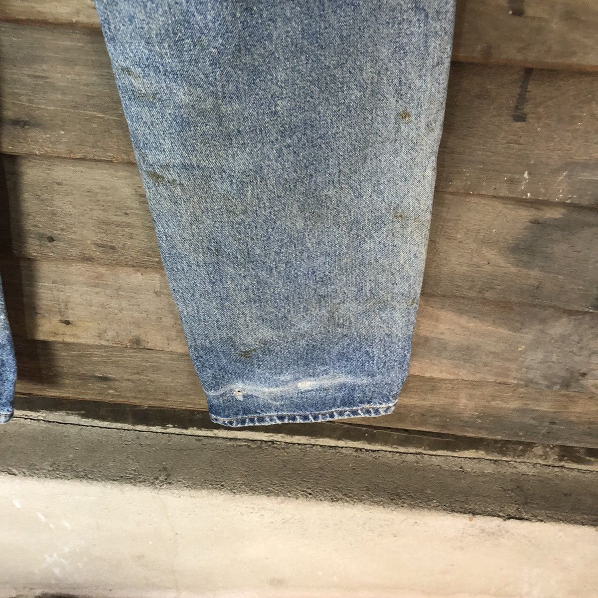 Japanese Brand Superior Three P.A.L blue Distreesed Denim Pants #4658 Size US 29 - 19 Thumbnail