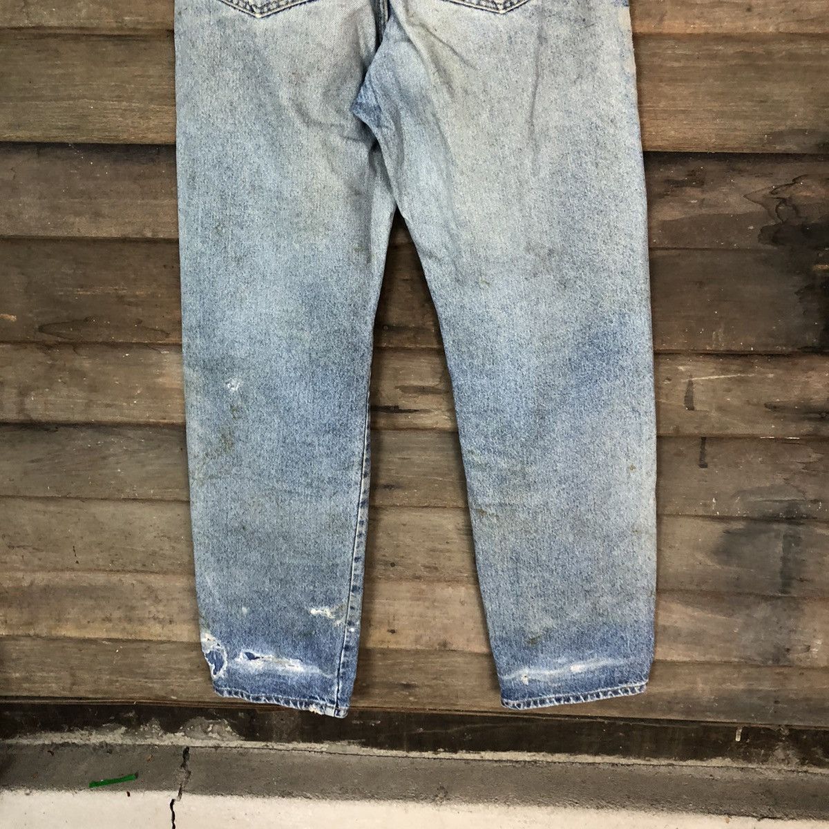 Japanese Brand Superior Three P.A.L blue Distreesed Denim Pants #4658 Size US 29 - 13 Thumbnail