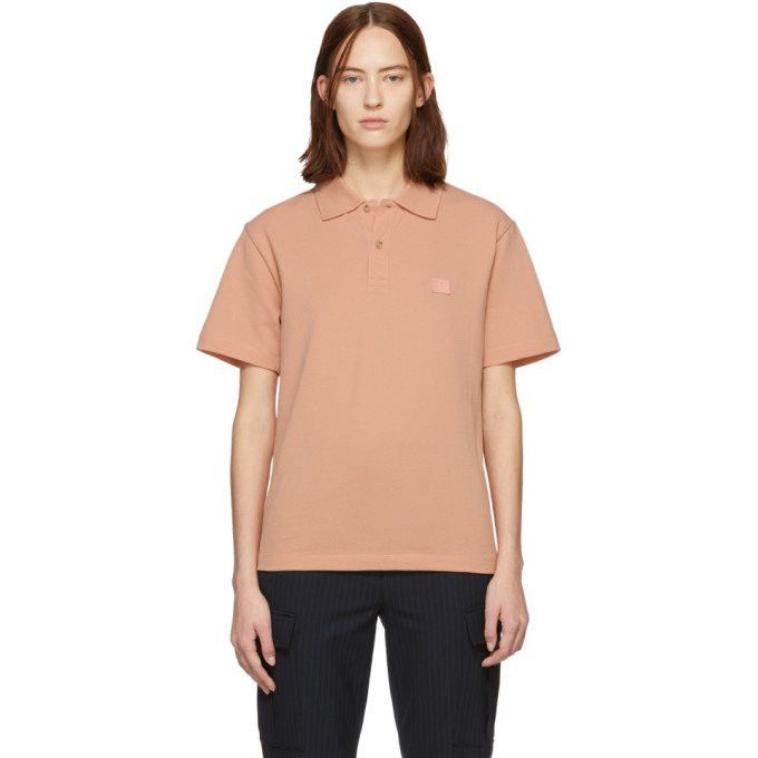 Acne Studios ACNE STUDIOS NORFOLK POLO IN PALE PINK Size US L / EU 52-54 / 3 - 6 Thumbnail