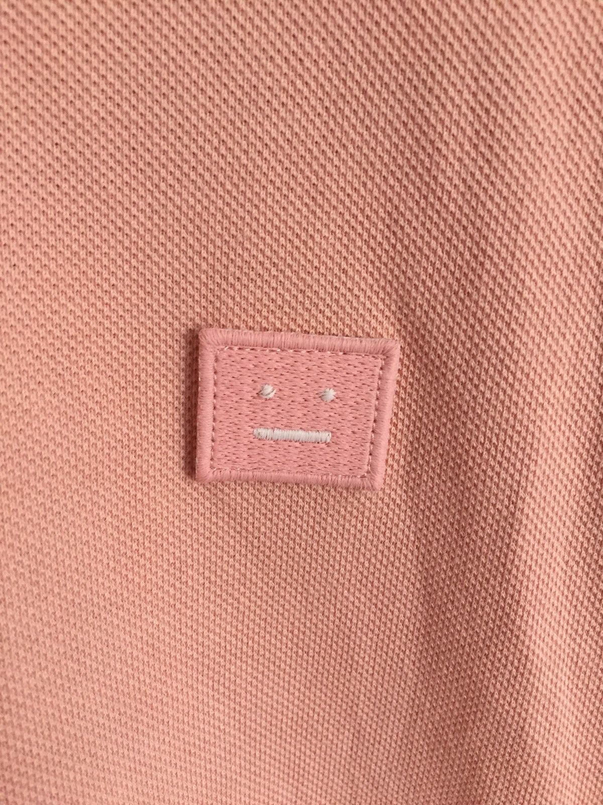Acne Studios ACNE STUDIOS NORFOLK POLO IN PALE PINK Size US L / EU 52-54 / 3 - 4 Thumbnail