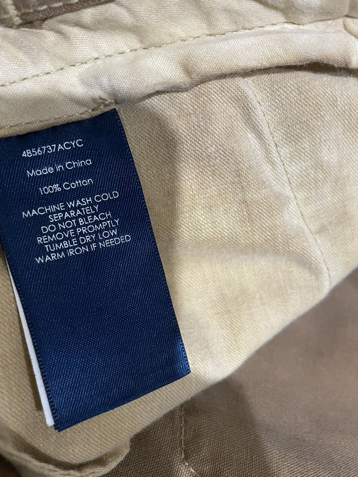 Polo Ralph Lauren Vintage Ralph Lauren Khaki Honeycomb Faded Pants Size US 36 / EU 52 - 15 Thumbnail