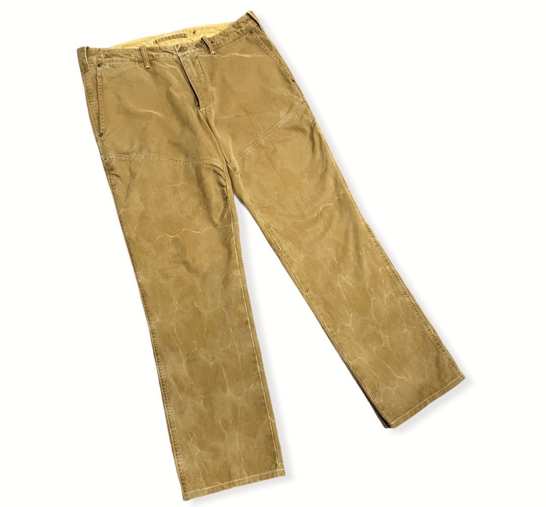 Polo Ralph Lauren Vintage Ralph Lauren Khaki Honeycomb Faded Pants Size US 36 / EU 52 - 6 Thumbnail