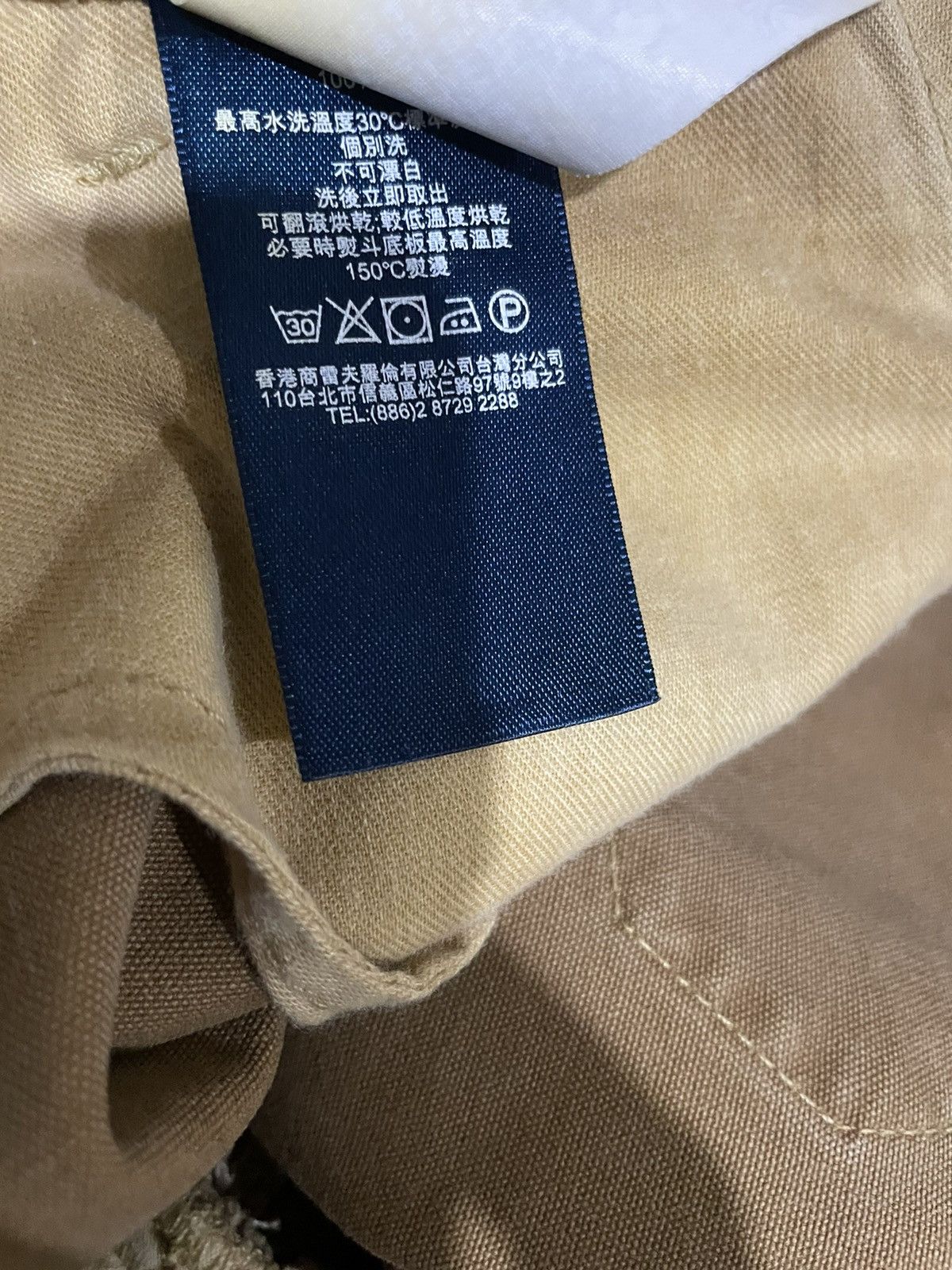 Polo Ralph Lauren Vintage Ralph Lauren Khaki Honeycomb Faded Pants Size US 36 / EU 52 - 17 Thumbnail
