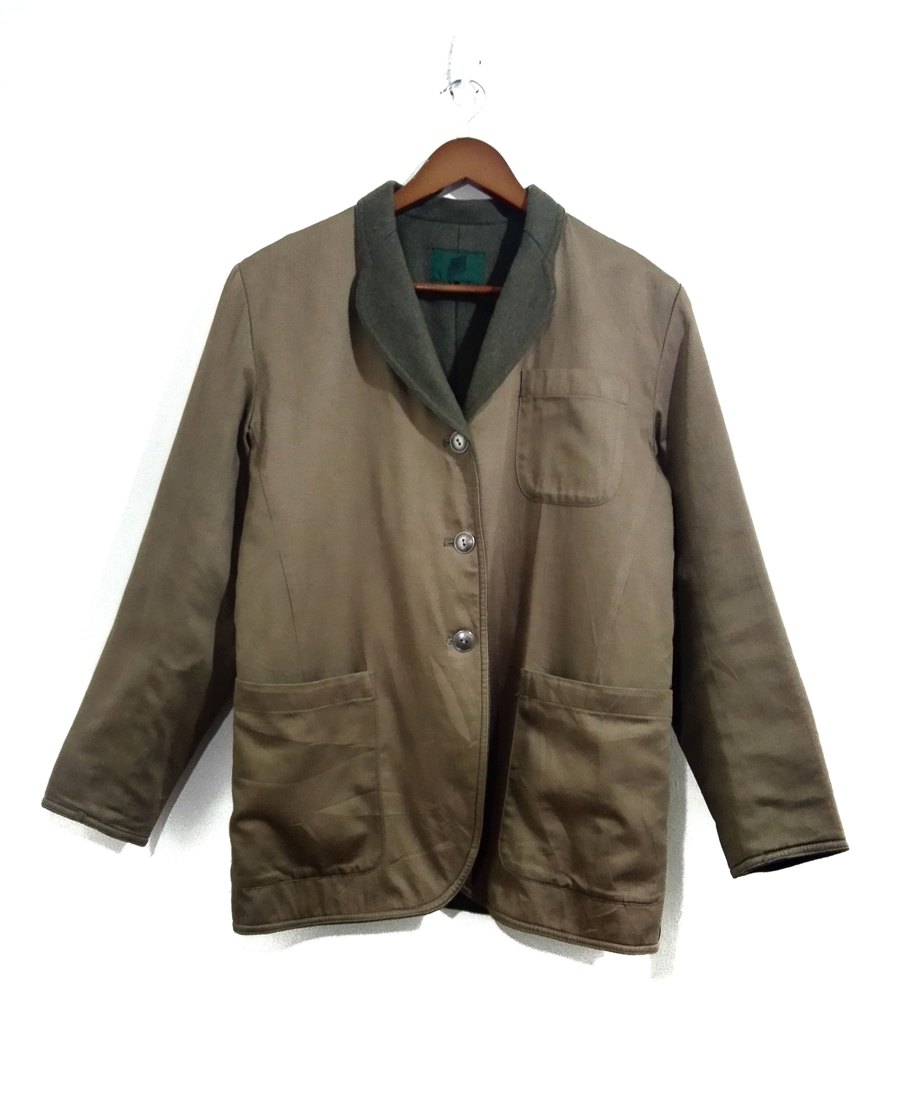 Jean Paul Gaultier JPG Junior Gaultier Wool Jacket Two Tone Design 12 Size US S / EU 44-46 / 1 - 1 Thumbnail