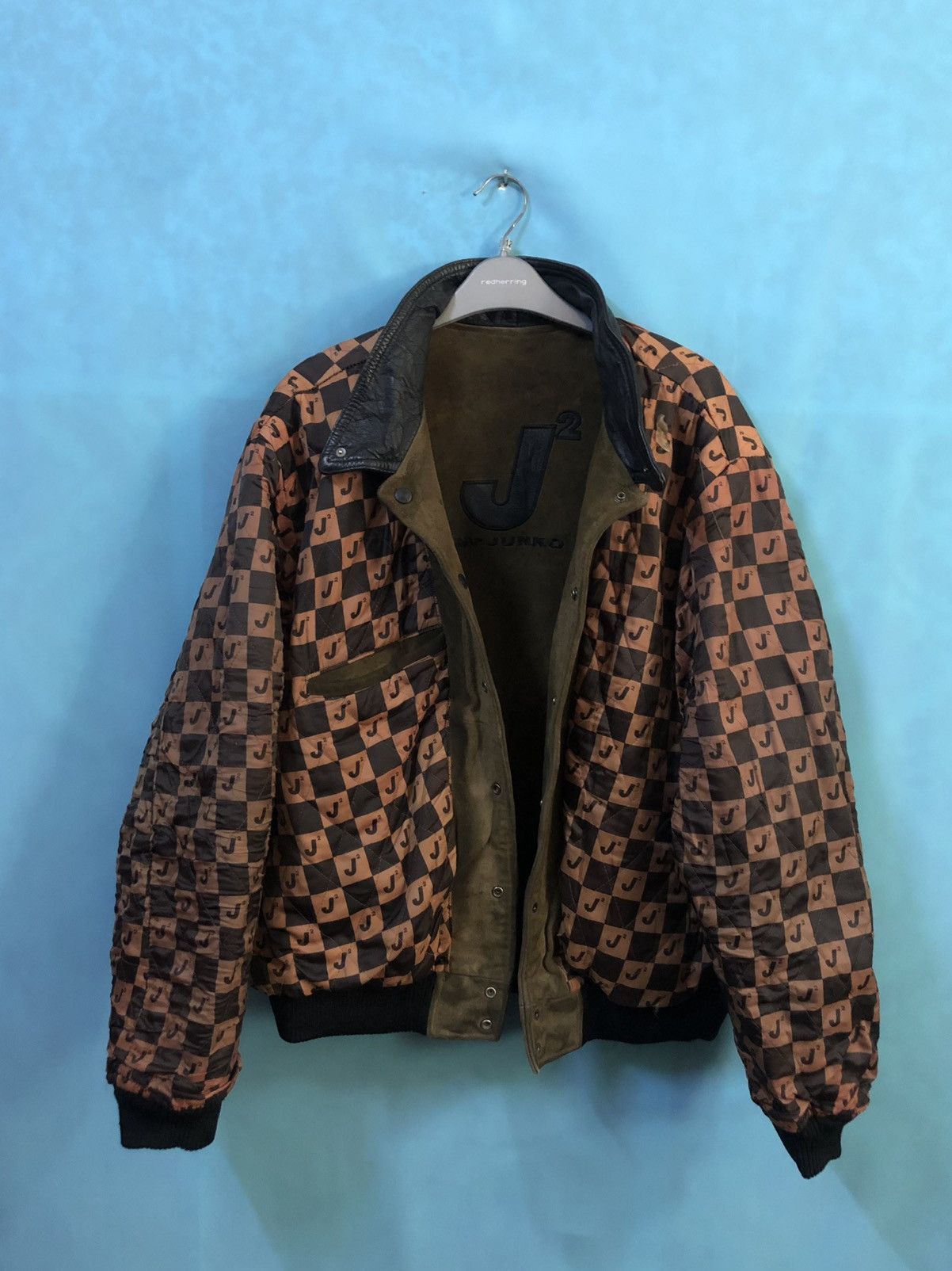 Genuine Leather mr junko letterman reversible #A4 Size US L / EU 52-54 / 3 - 5 Thumbnail