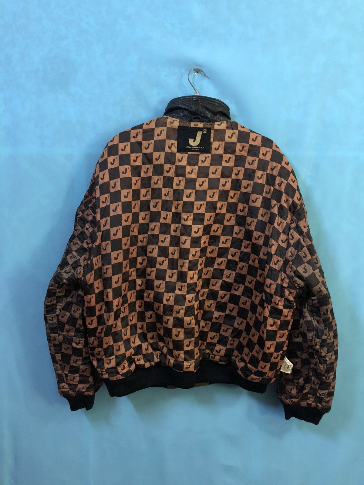 Genuine Leather mr junko letterman reversible #A4 Size US L / EU 52-54 / 3 - 8 Thumbnail