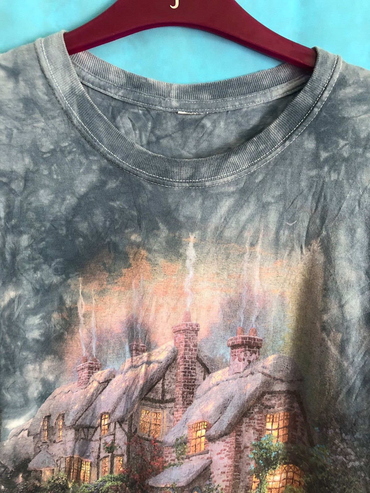 Vintage thomas kinkade bisque nature tye dye #90 Size US L / EU 52-54 / 3 - 2 Thumbnail