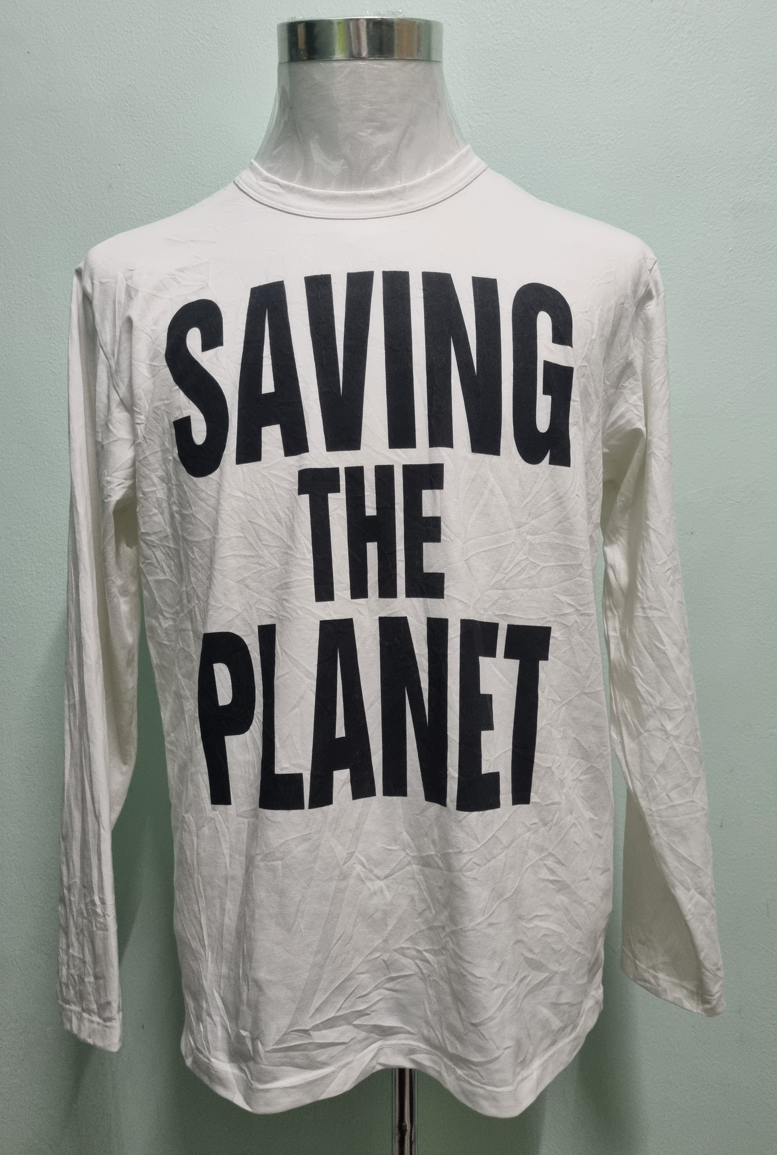Saving The Planet T Shirt By Katherine Hamnett