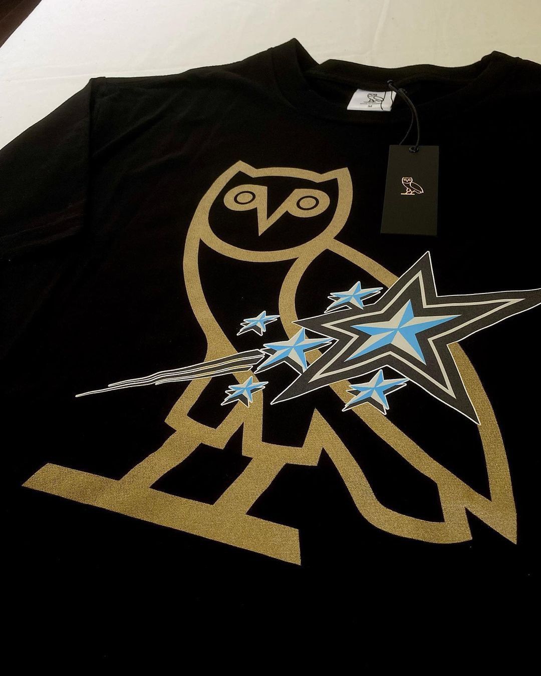 Drake OVO® x SSS OG OWL SCARBOROUGH SHOOTING STARS T-SHIRT Tee Size US M / EU 48-50 / 2 - 5 Thumbnail