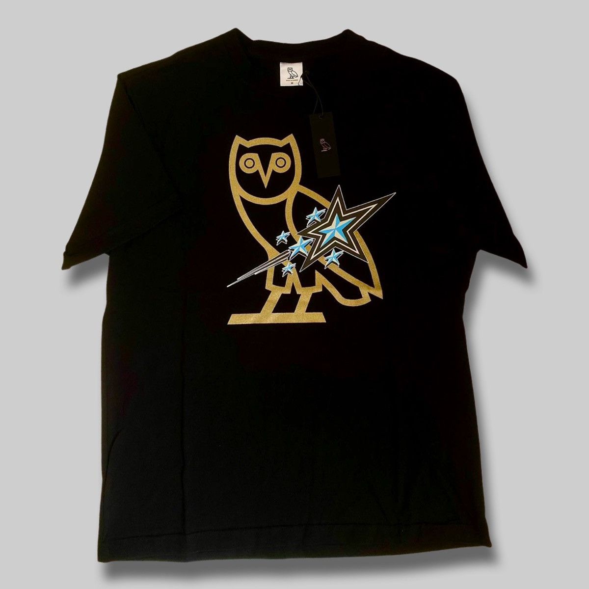 Drake OVO® x SSS OG OWL SCARBOROUGH SHOOTING STARS T-SHIRT Tee Size US M / EU 48-50 / 2 - 1 Thumbnail