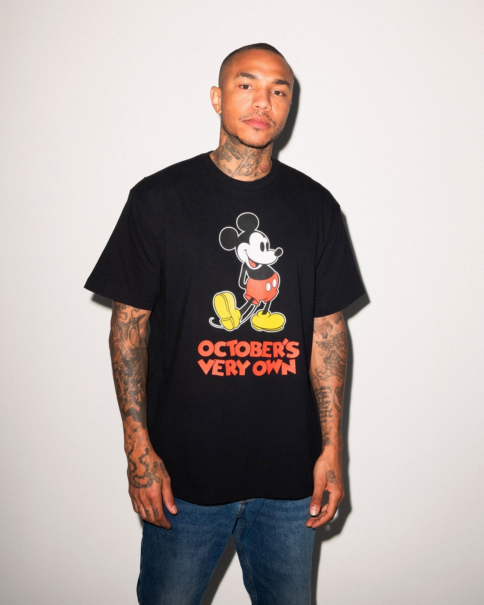 Disney DISNEY X OVO CLASSIC MICKEY T-SHIRT BLACK Size US L / EU 52-54 / 3 - 4 Thumbnail