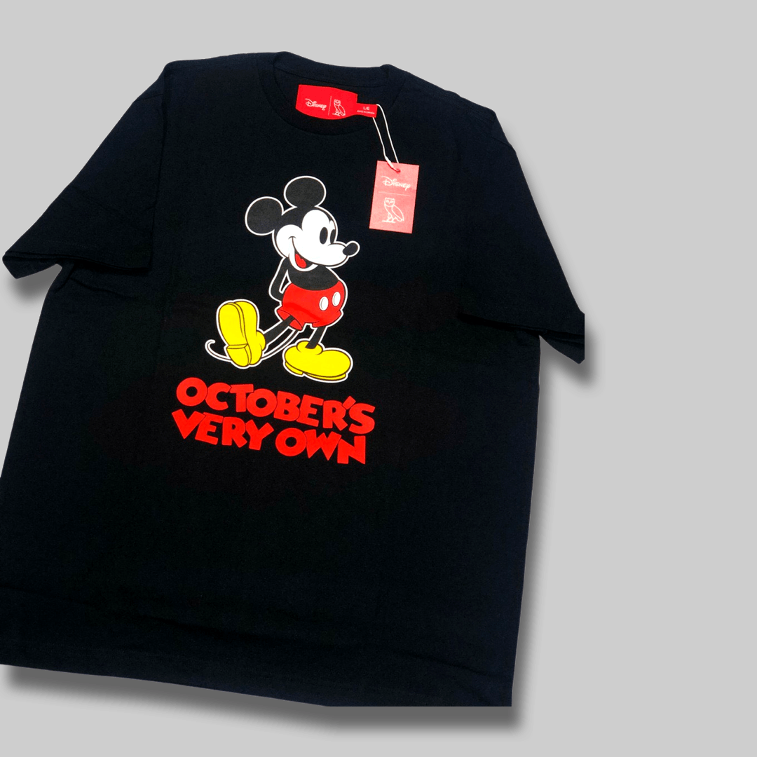 Disney DISNEY X OVO CLASSIC MICKEY T-SHIRT BLACK Size US L / EU 52-54 / 3 - 2 Thumbnail