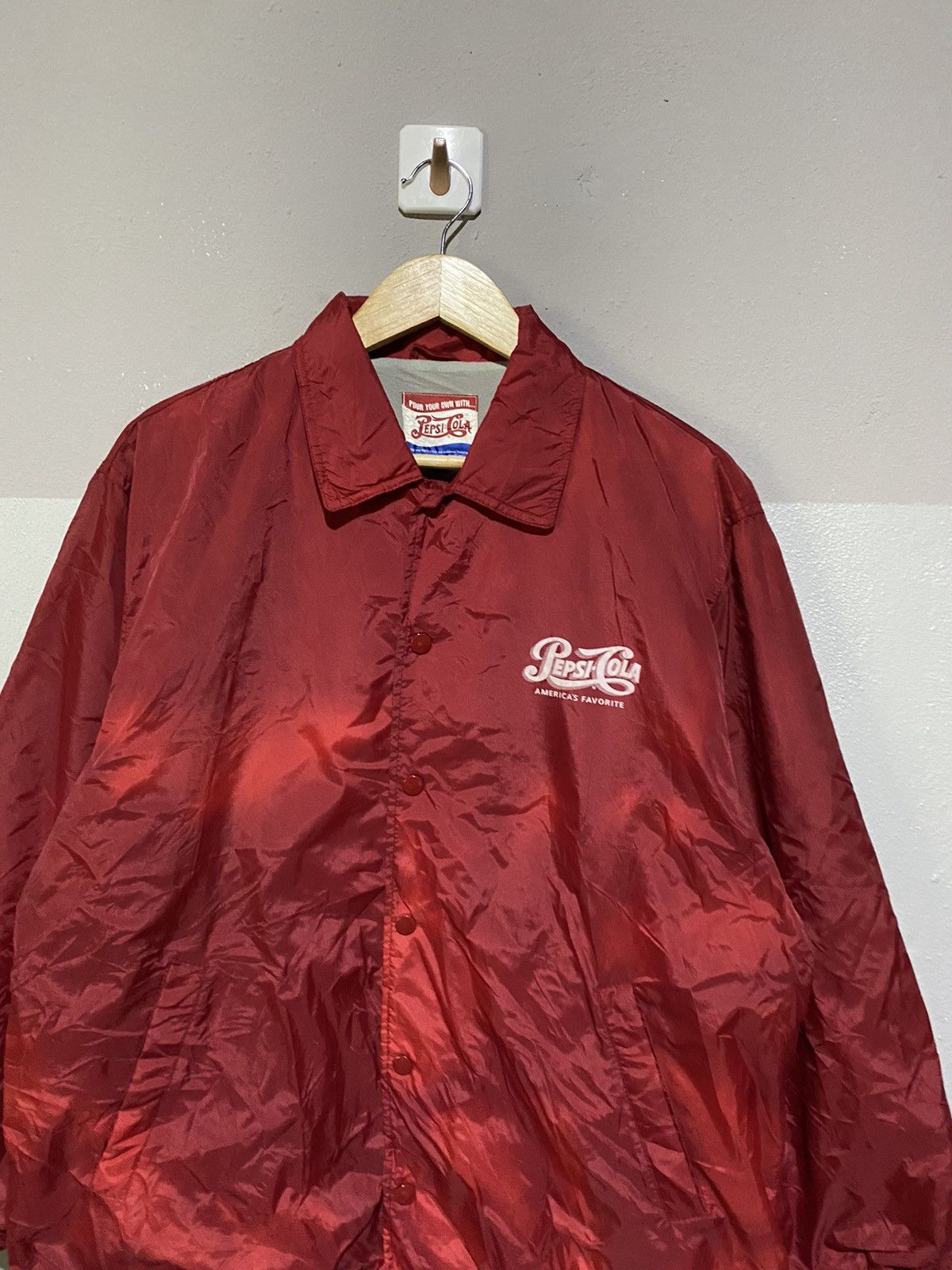 Coca Cola × Pepsi × Vintage 🔥SALE🔥VINTAGE PEPSI COLA NYLON COACH JACKET Size US M / EU 48-50 / 2 - 6 Thumbnail