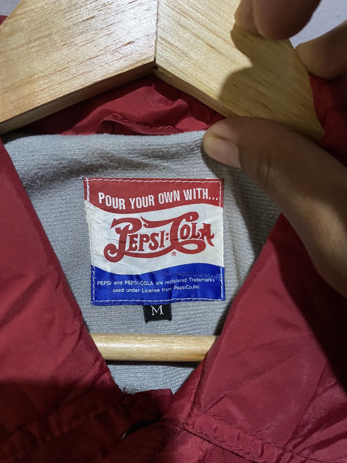 Coca Cola × Pepsi × Vintage 🔥SALE🔥VINTAGE PEPSI COLA NYLON COACH JACKET Size US M / EU 48-50 / 2 - 7 Thumbnail