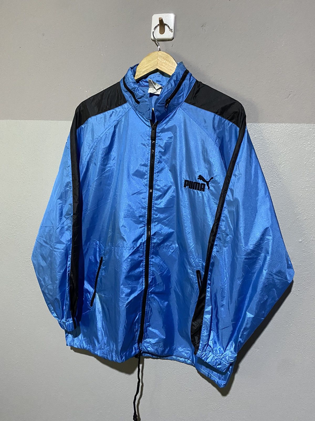 Puma × Vintage 🔥SALE🔥VINTAGE PUMA NYLON JACKET Size US L / EU 52-54 / 3 - 3 Thumbnail
