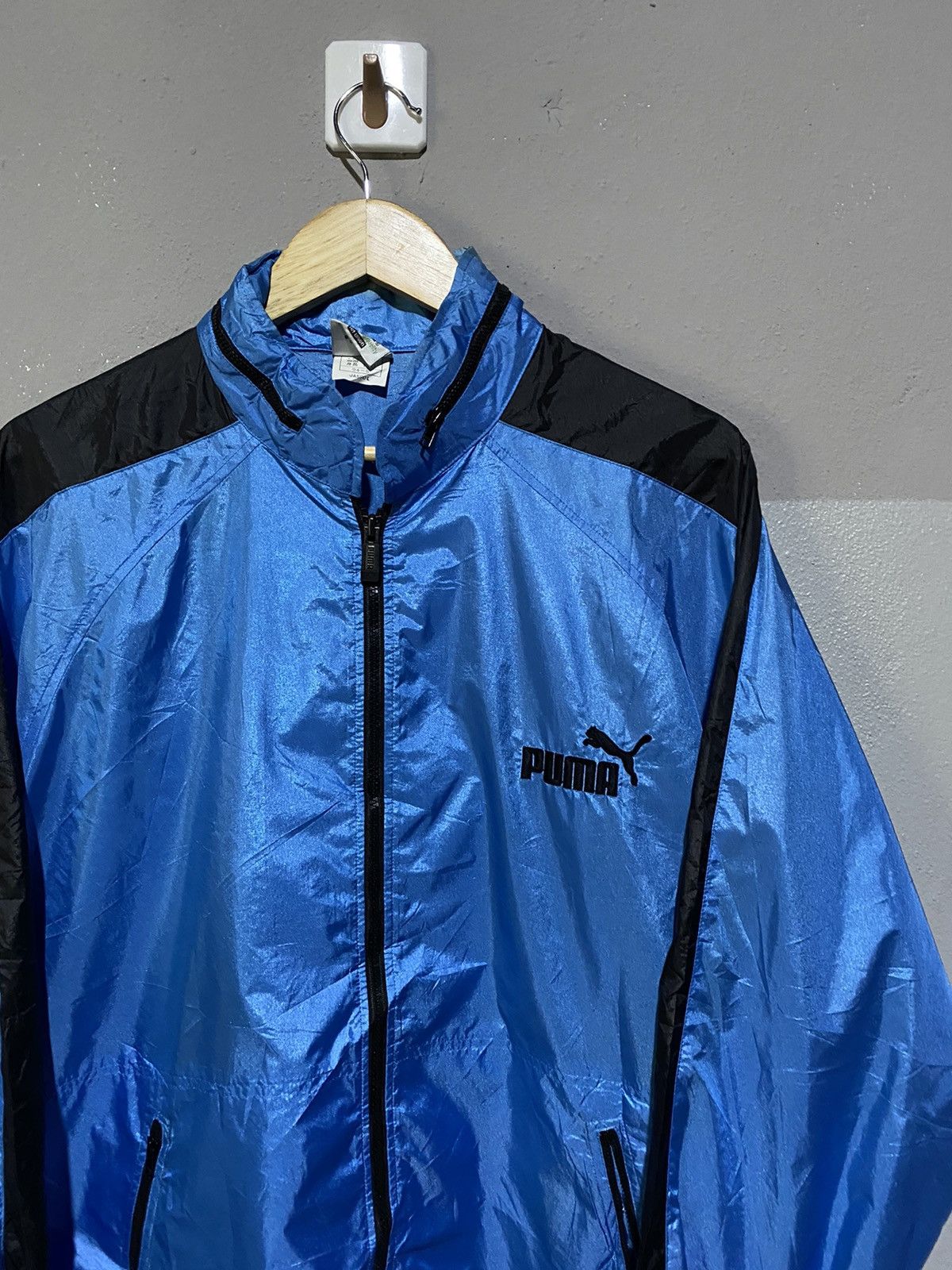 Puma × Vintage 🔥SALE🔥VINTAGE PUMA NYLON JACKET Size US L / EU 52-54 / 3 - 4 Thumbnail