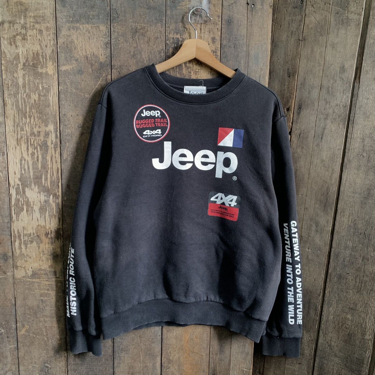 Jeep Vintage Jeep 4x4 Sunfaded Sweatshirt Size US L / EU 52-54 / 3 - 10 Thumbnail