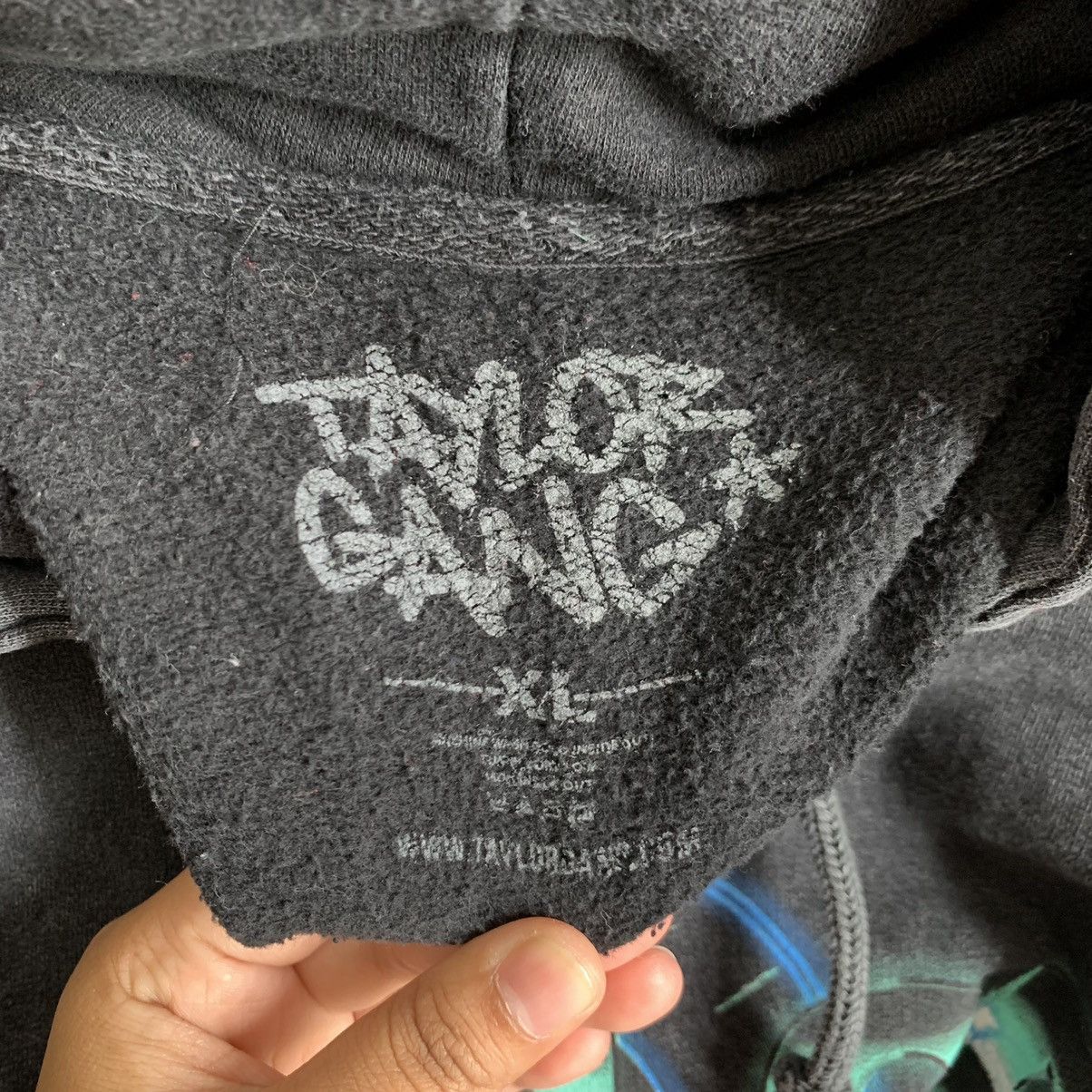 Jet Life Apparel × Rap Tees × Wiz Khalifa Vintage Rap Tees Taylor Gang Sunfaded Hoodie Size US XL / EU 56 / 4 - 4 Thumbnail