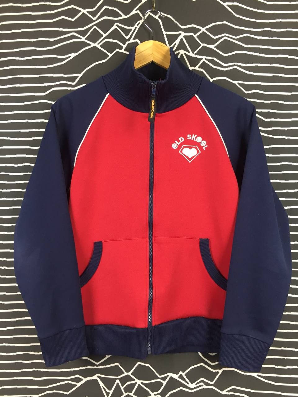 Japanese Brand Vtg Super Lovers Old Skool Love Is The Message Track Jacket Size US S / EU 44-46 / 1 - 3 Thumbnail