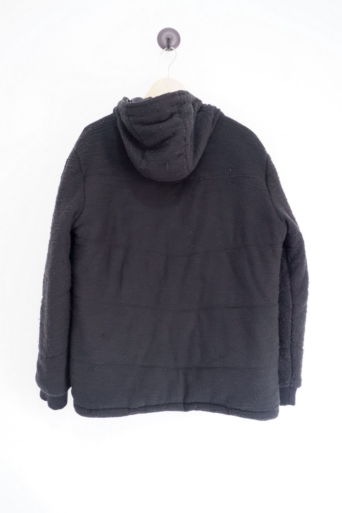 Japanese Brand × semanticdesign Vintage Semantic Design Wool Puffer Jacket Size US L / EU 52-54 / 3 - 3 Thumbnail