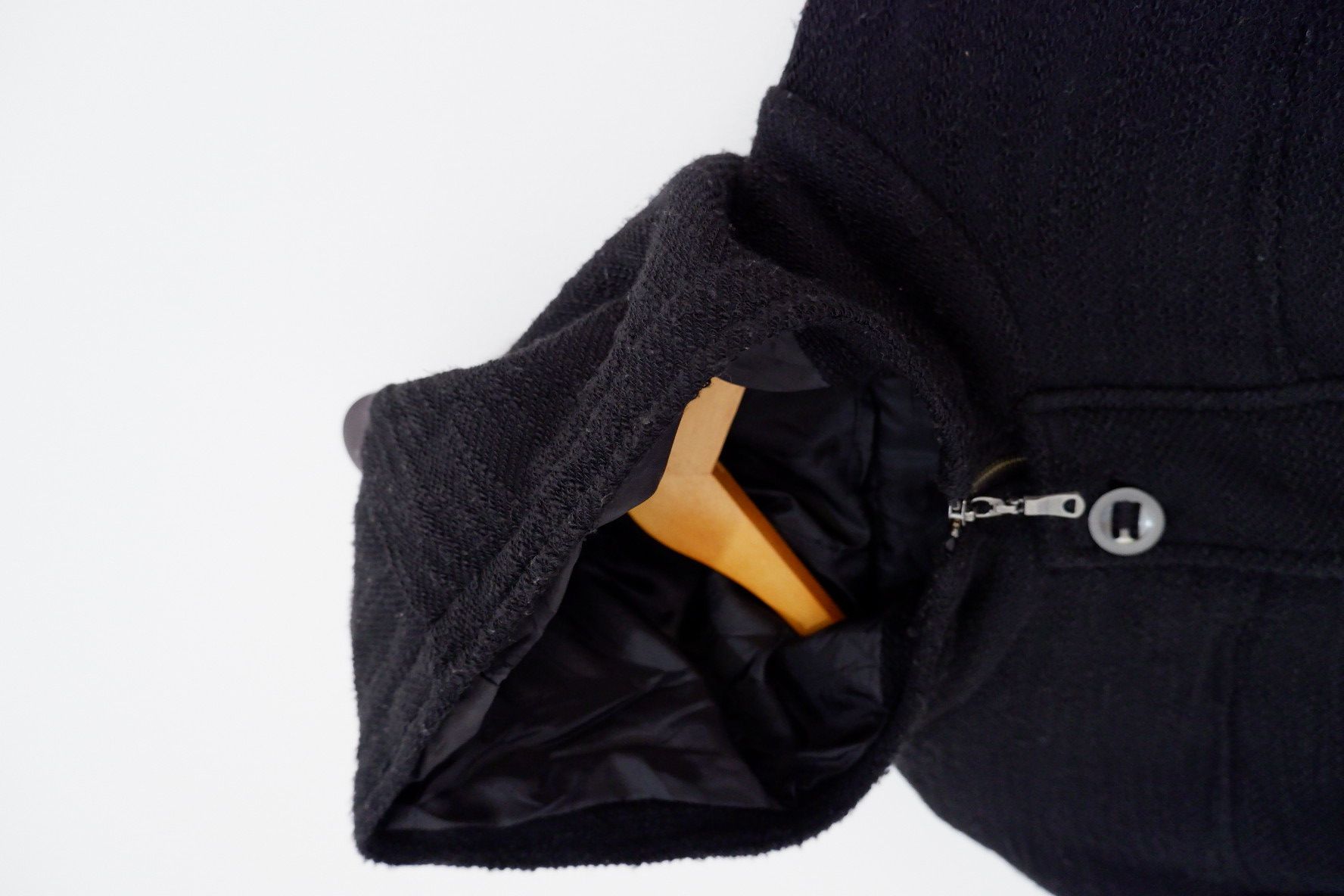 Japanese Brand × semanticdesign Vintage Semantic Design Wool Puffer Jacket Size US L / EU 52-54 / 3 - 7 Thumbnail
