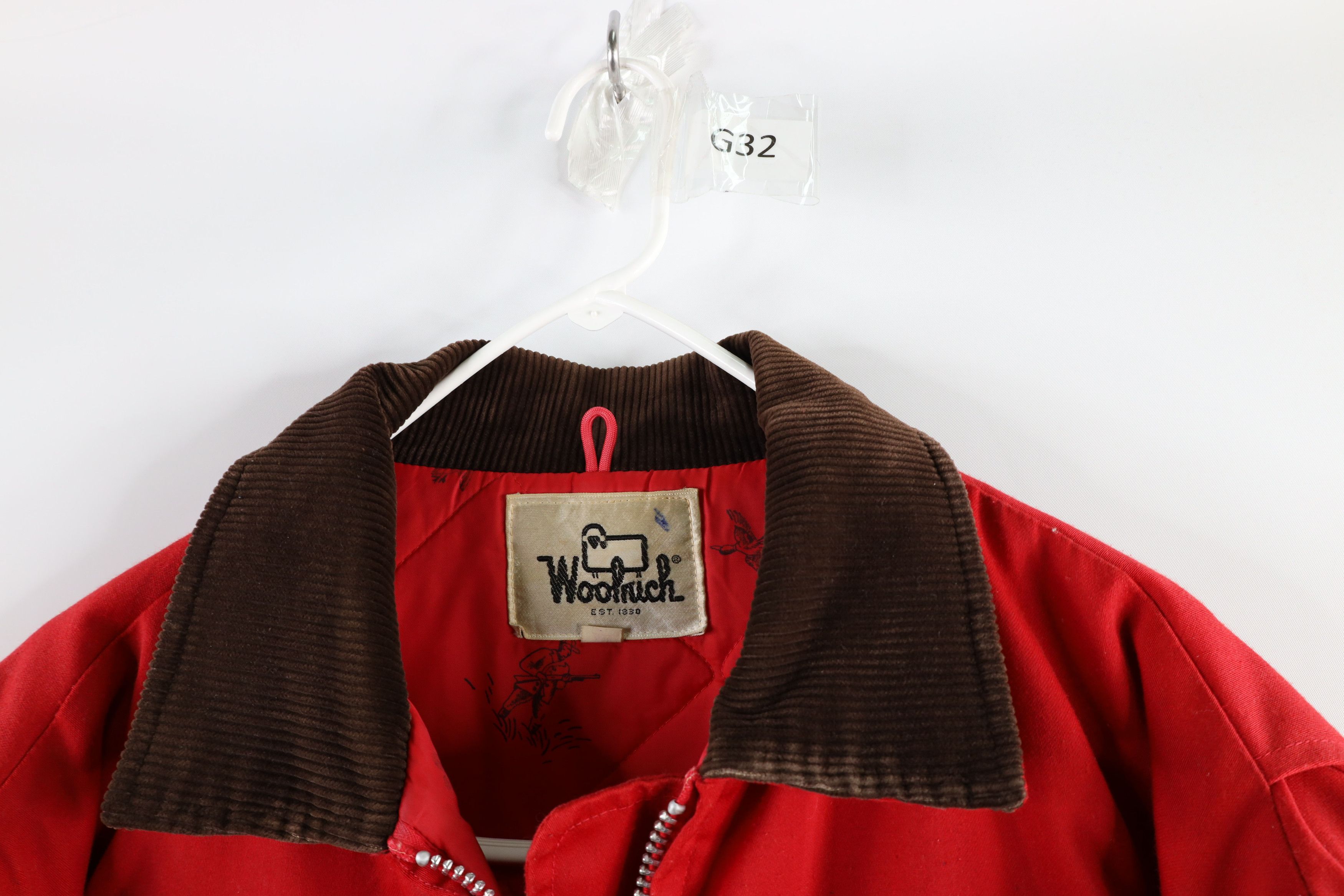 Vintage Vintage 60s Woolrich Corduroy Collar Chore Barn Jacket USA Size US XL / EU 56 / 4 - 7 Thumbnail