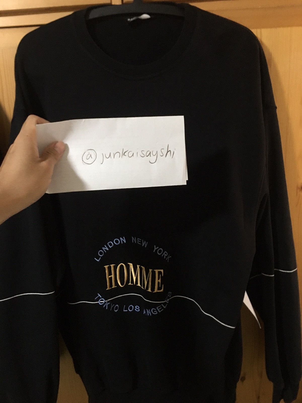 Balenciaga homme sweatshirt replica best sale