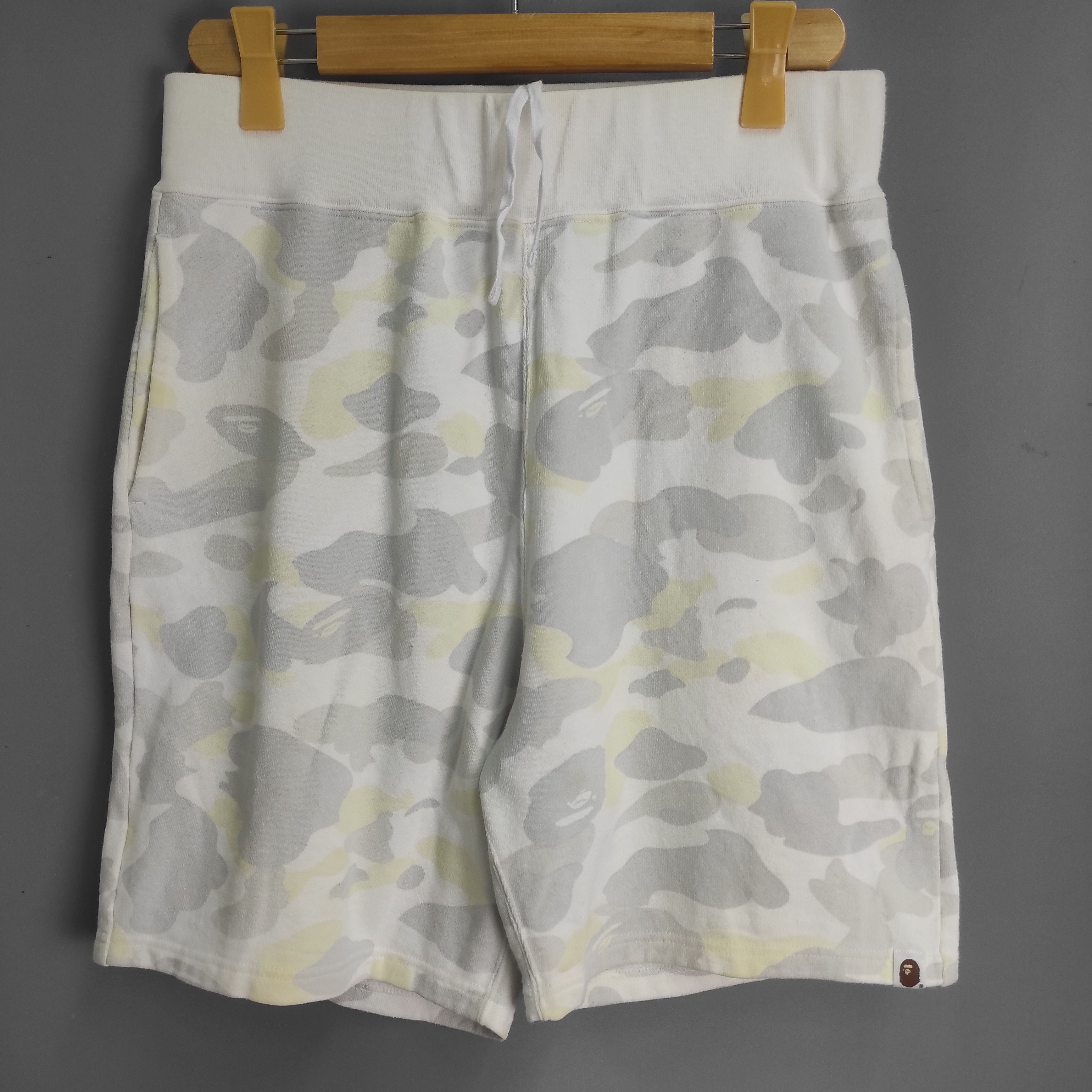 Bape Glow In The Dark Sweatshorts Grailed