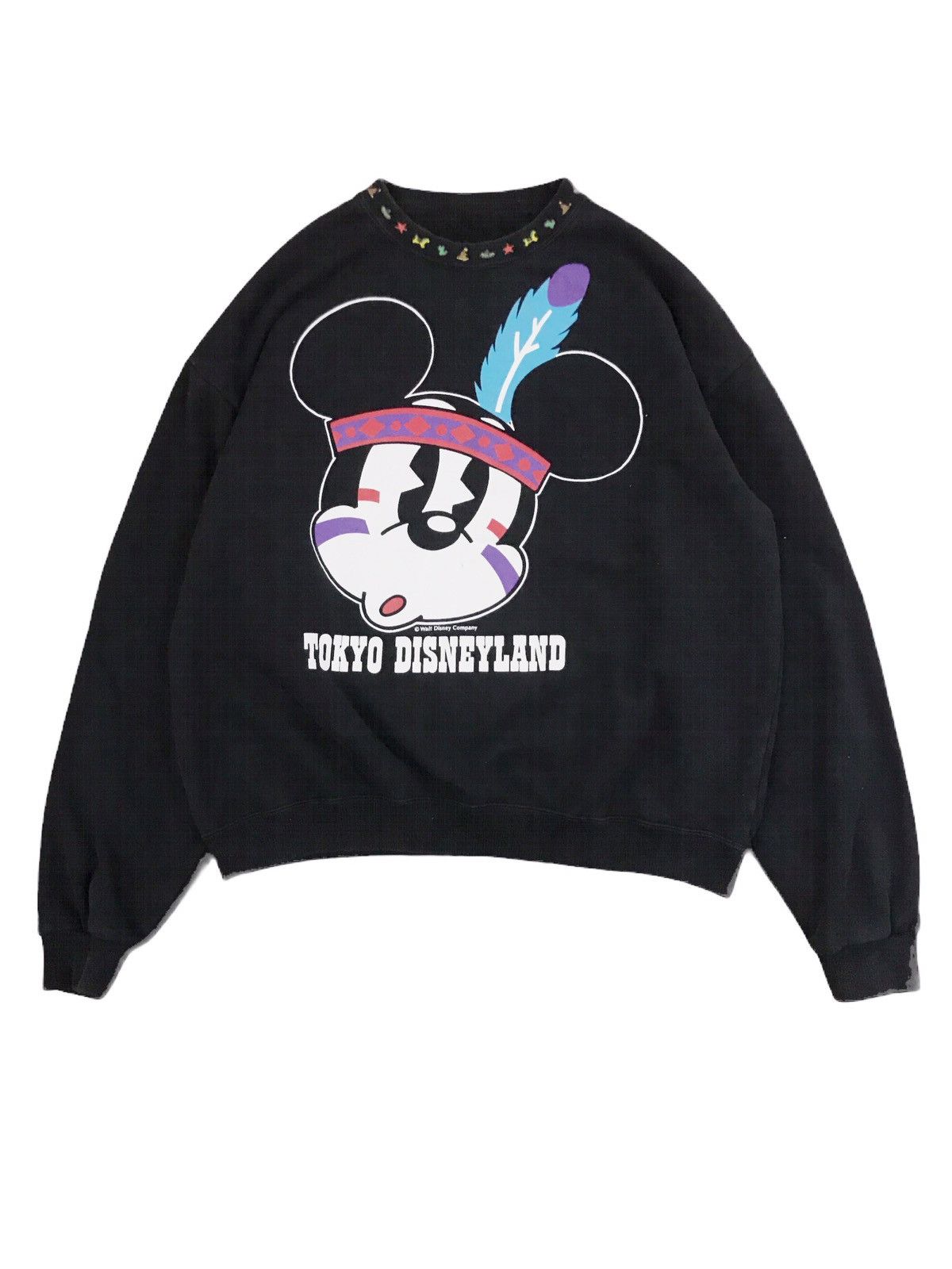 Vintage Tokyo Disneyland Mickey Apache Logo Sweatshirt