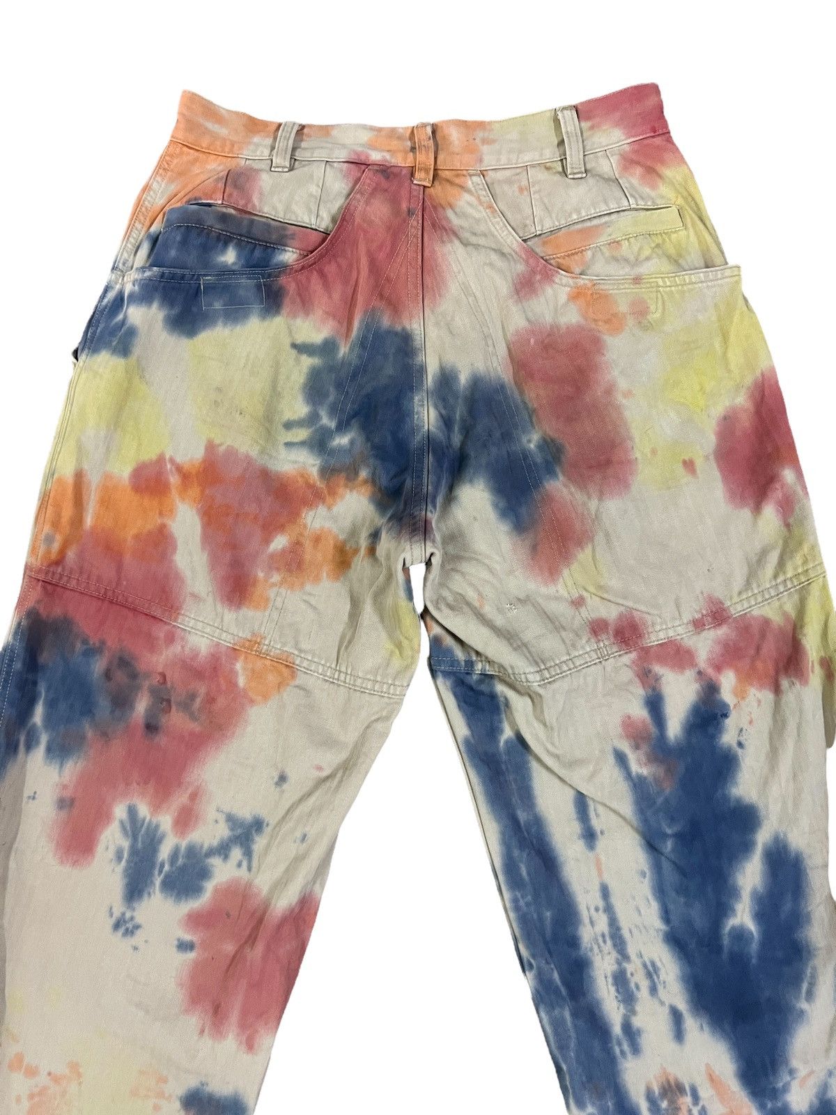 Bape Vintage Bathing Ape Custom Tie Dye Military Homeless Design Size US 28 / EU 44 - 4 Thumbnail