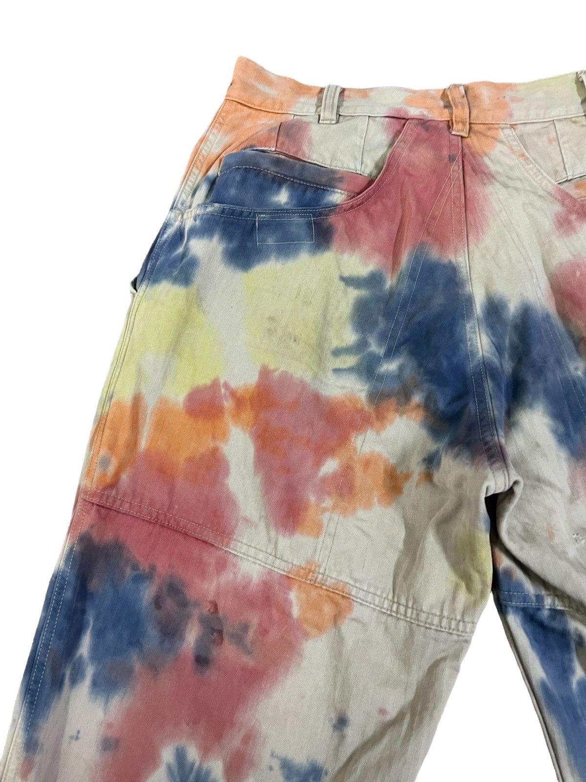 Bape Vintage Bathing Ape Custom Tie Dye Military Homeless Design Size US 28 / EU 44 - 6 Thumbnail