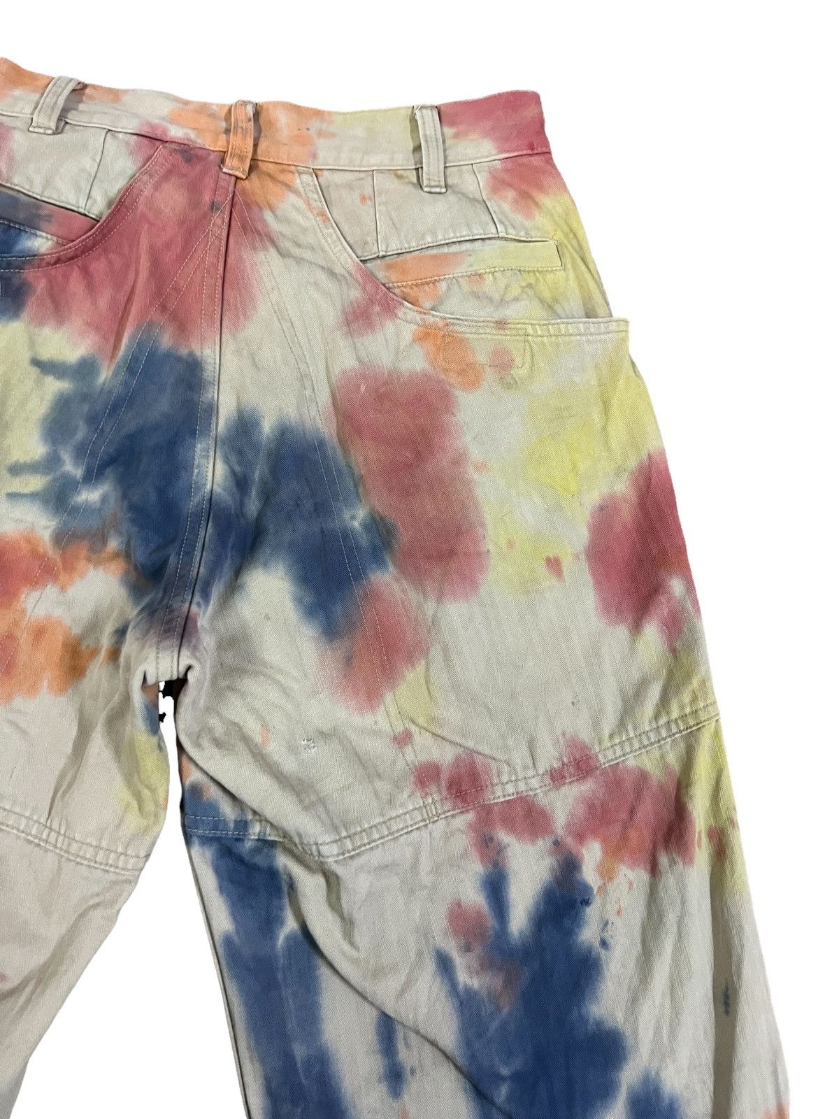 Bape Vintage Bathing Ape Custom Tie Dye Military Homeless Design Size US 28 / EU 44 - 5 Thumbnail