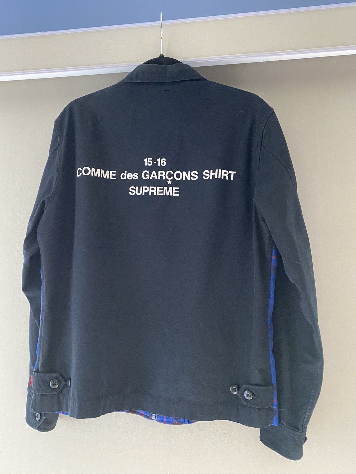 Comme des Garcons Supreme Supreme Comme Des Garcons Work Jacket 2015 Grailed