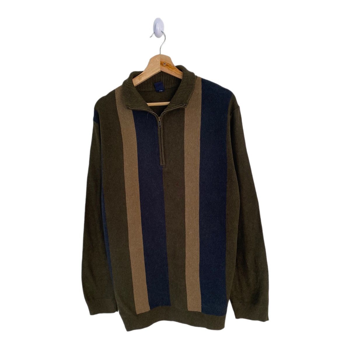 Gap RARE🔥VINTAGE GAP COLOURWAY STRIPE WOOL SWEATER KANYE STYLE Size US M / EU 48-50 / 2 - 3 Thumbnail