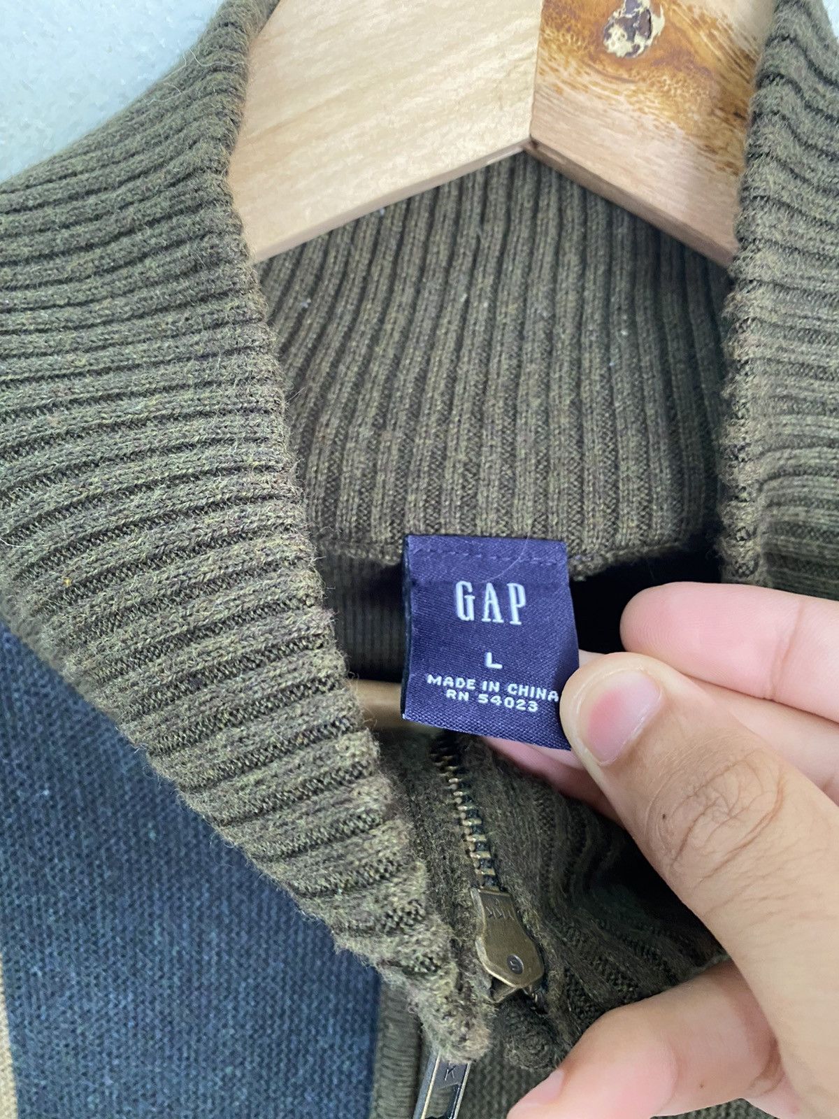 Gap RARE🔥VINTAGE GAP COLOURWAY STRIPE WOOL SWEATER KANYE STYLE Size US M / EU 48-50 / 2 - 6 Thumbnail