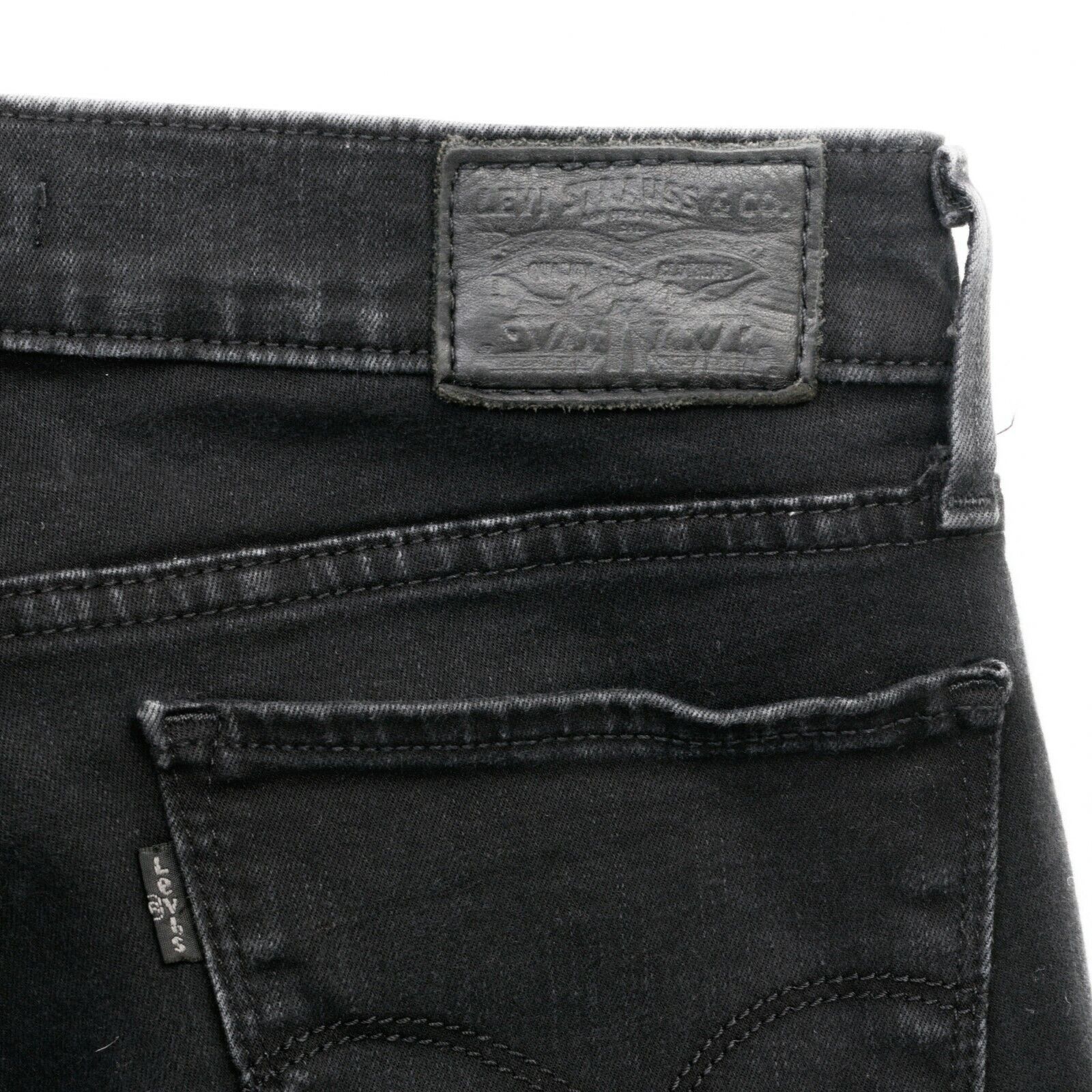 Levi's Women 710 Super Skinny W29 L30 Mid Rise Jeans Trousers Pants Size 29" - 6 Thumbnail