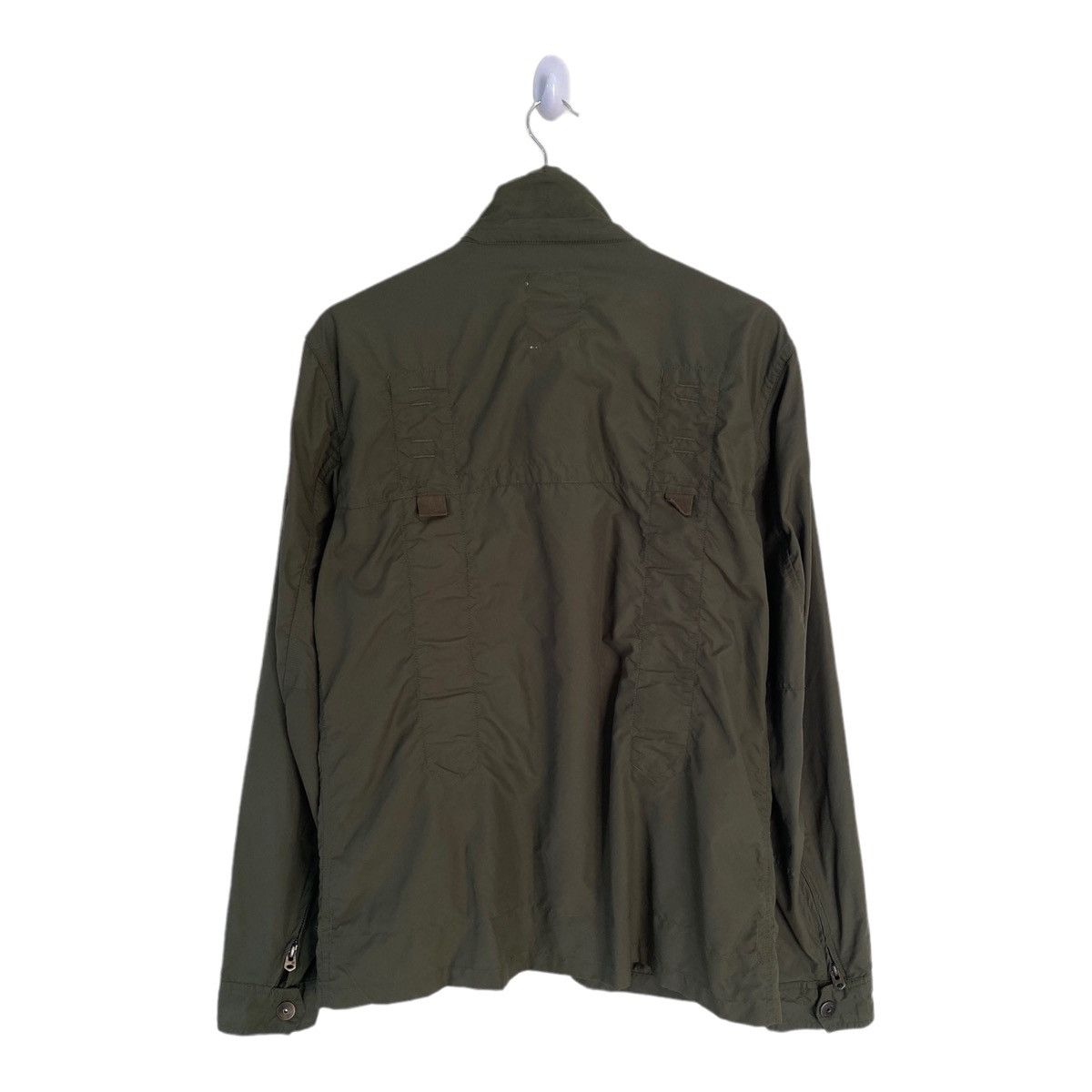General Research OG🔥G STAR RAW OLIVE GREEN NYLON ZIPPER JACKET RARE Size US S / EU 44-46 / 1 - 8 Thumbnail