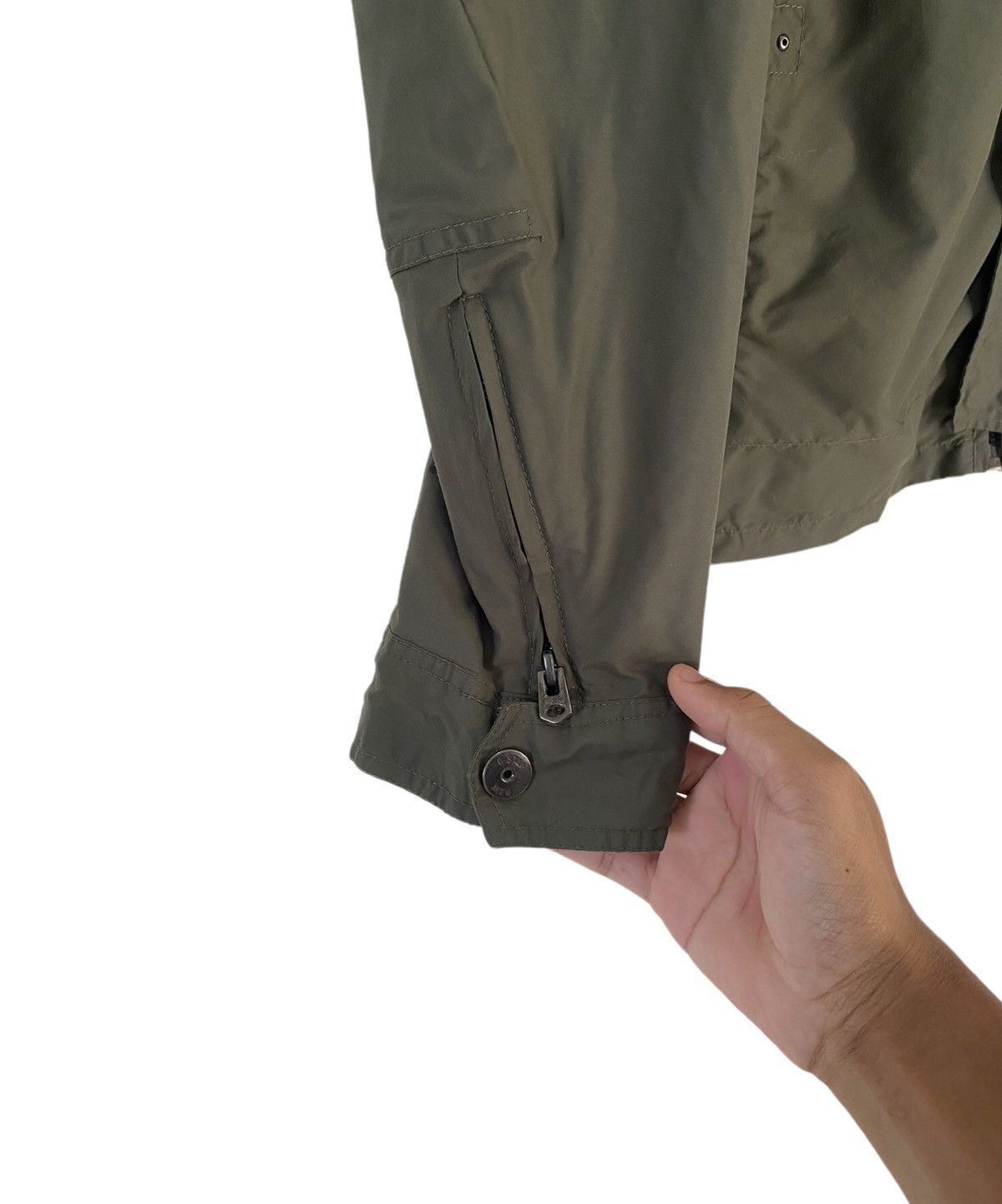 General Research OG🔥G STAR RAW OLIVE GREEN NYLON ZIPPER JACKET RARE Size US S / EU 44-46 / 1 - 10 Thumbnail