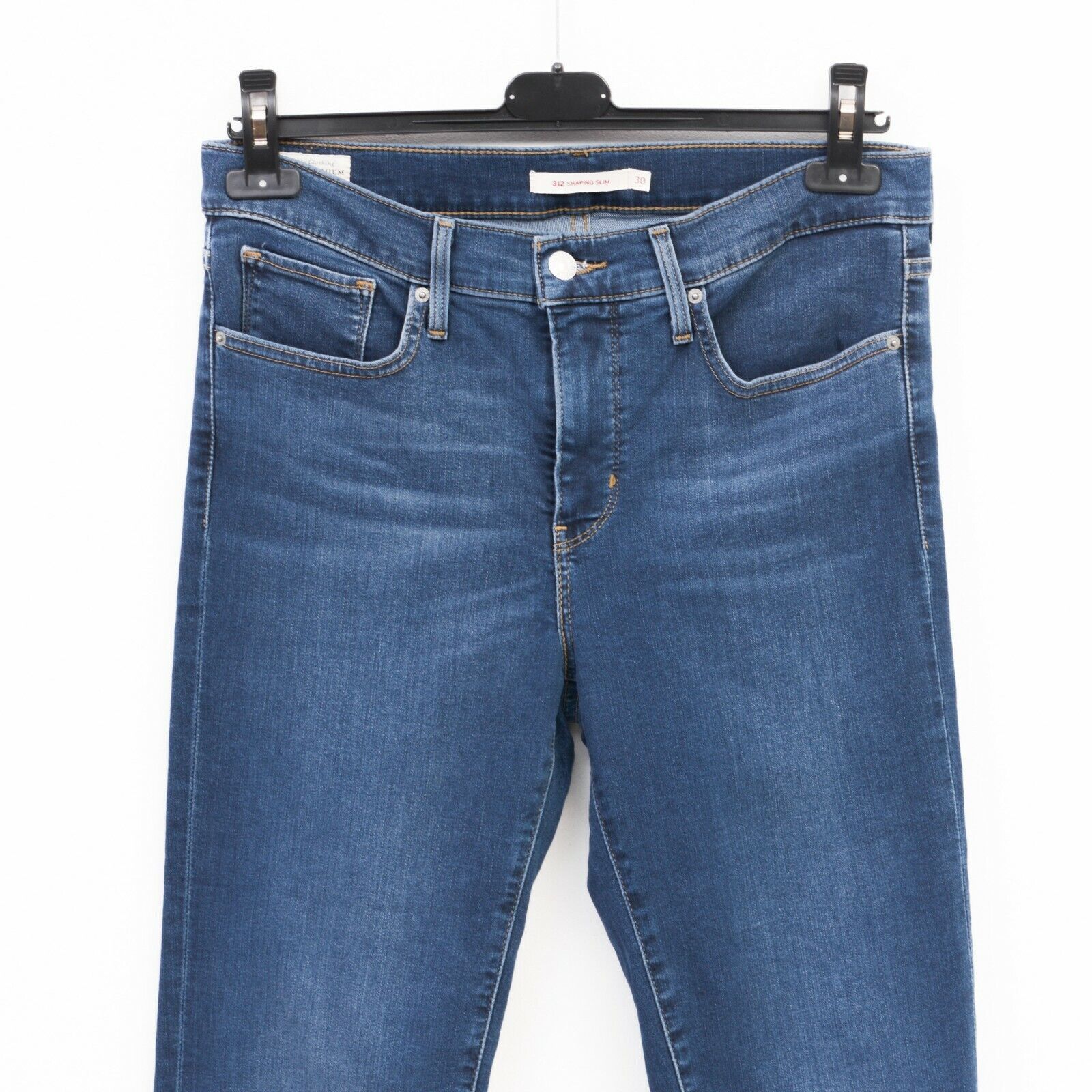 Levi's Big E Premium 312 Shaping Slim W30 L32 Jeans Trousers Pants Size 30" / US 8 / IT 44 - 2 Thumbnail