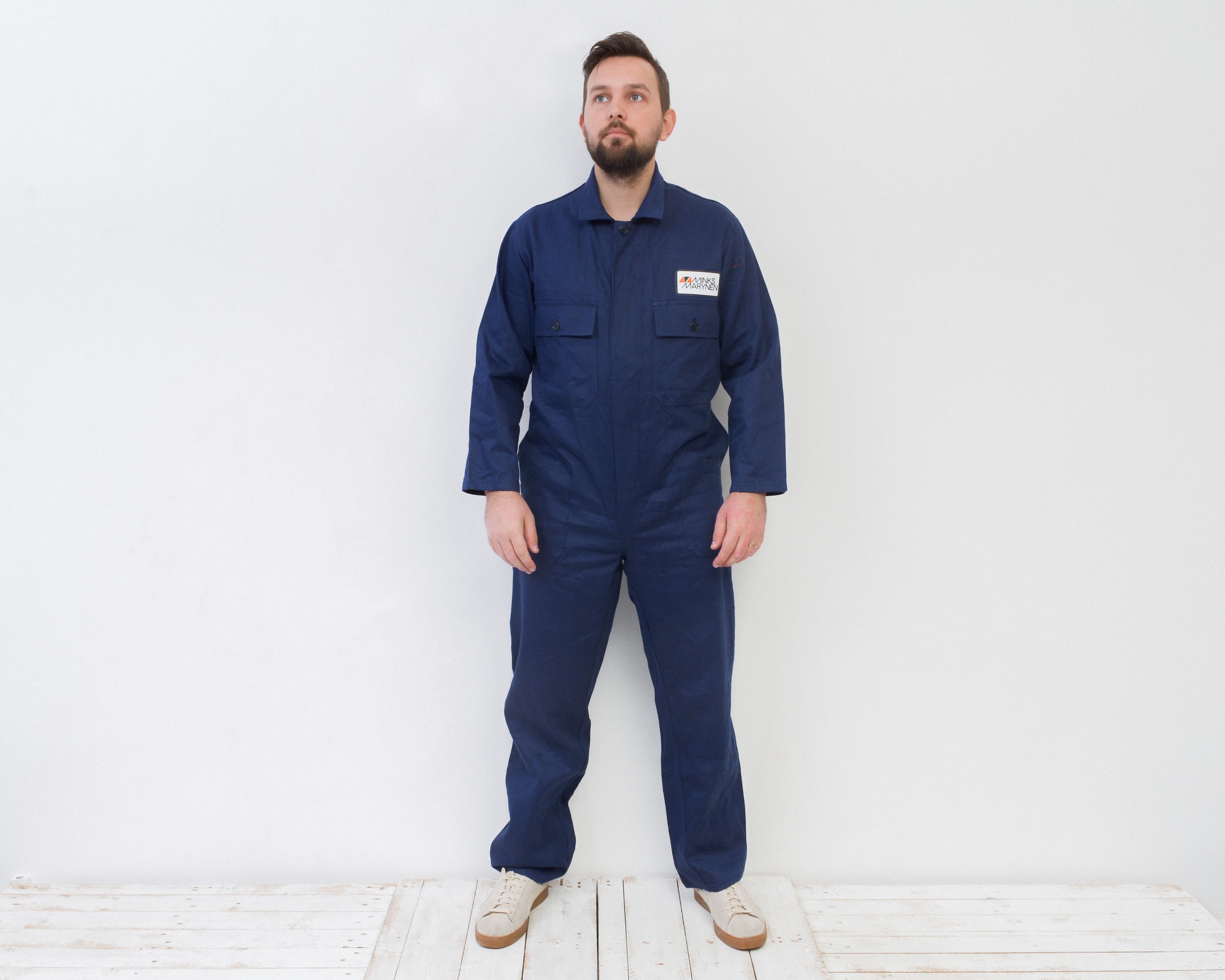 Vintage Boilersuit Worker UK 42 US Jumpsuit EU 52 Chore L Bibs Size US 42 / EU 58 - 1 Thumbnail