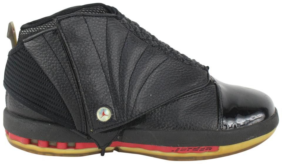 Nike 2008 US 7 Youth Black Varsity Red Air Jordan XVI 16