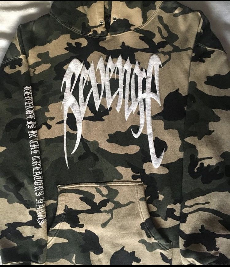 Camo sales revenge hoodie