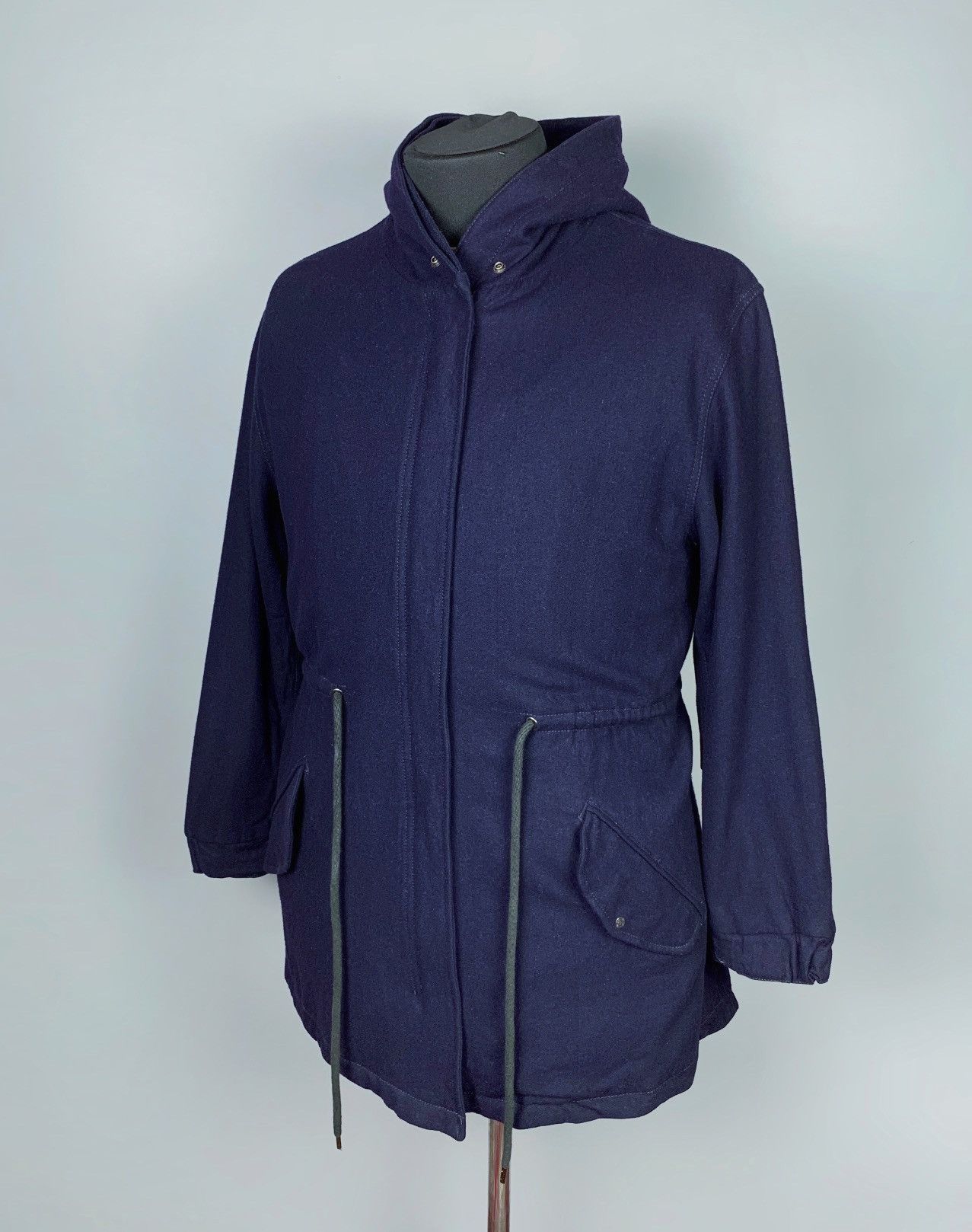 Denim & Supply Ralph Lauren Hooded Wool Parka Jacket Size M