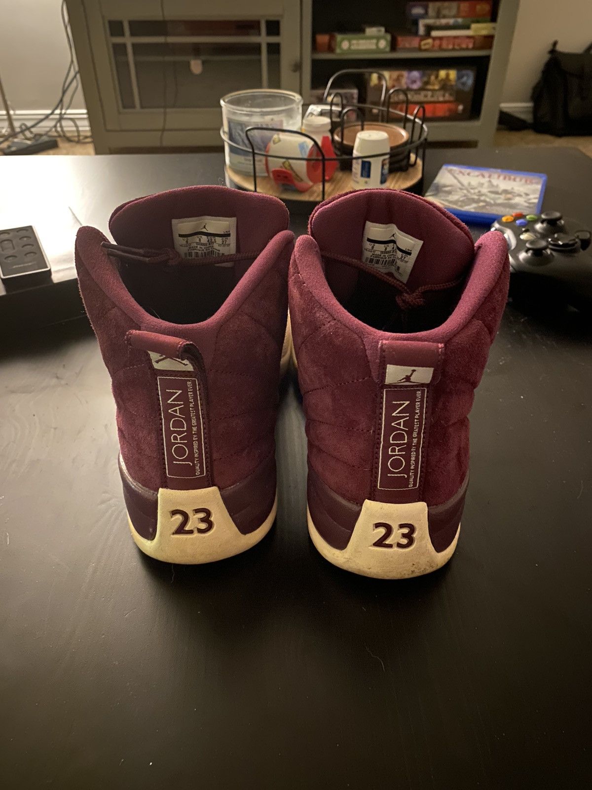 Jordan Brand Air Jordan 12 Retro Bordeaux 2017 Size US 9 / EU 42 - 6 Thumbnail