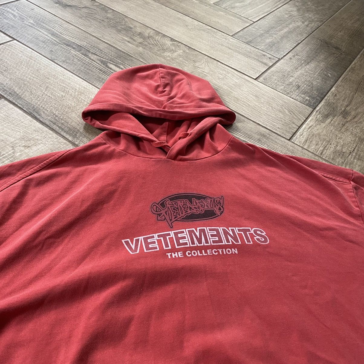 Vetements graffiti online hoodie