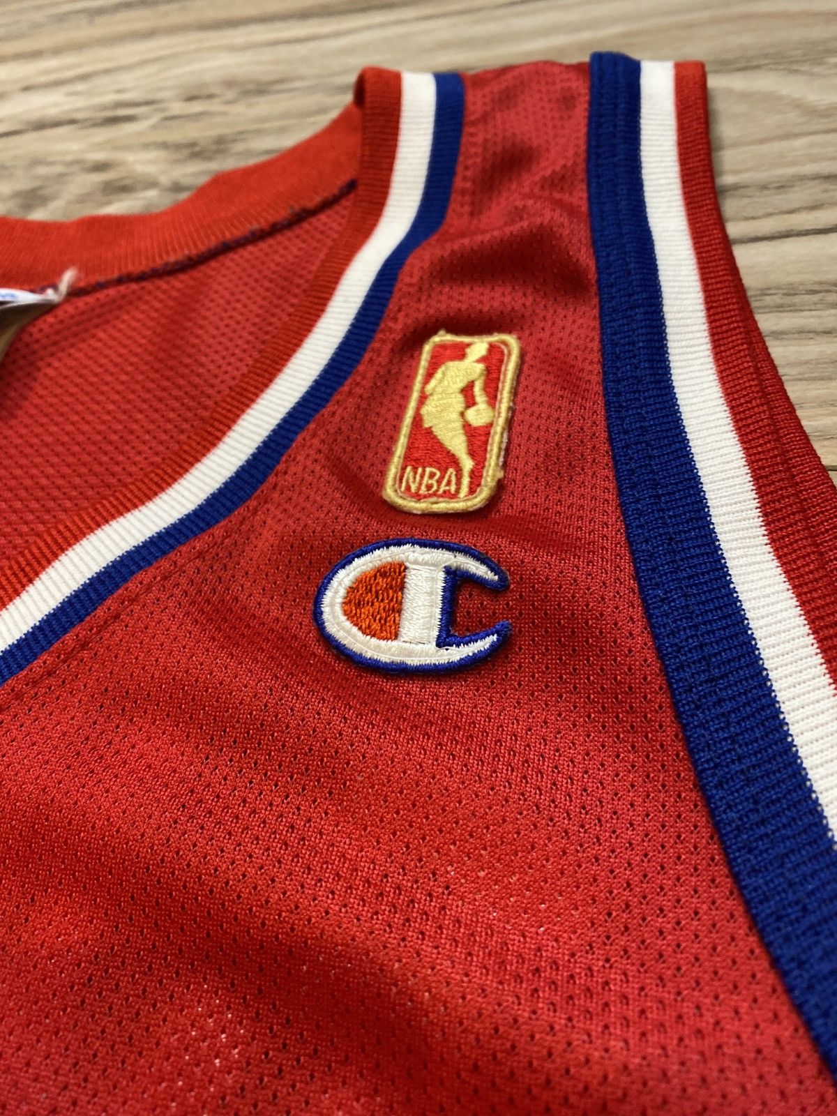 Champion × NBA Vintage Champion Julius Erving Philadelphia 76ers Sixers Size US XL / EU 56 / 4 - 5 Thumbnail