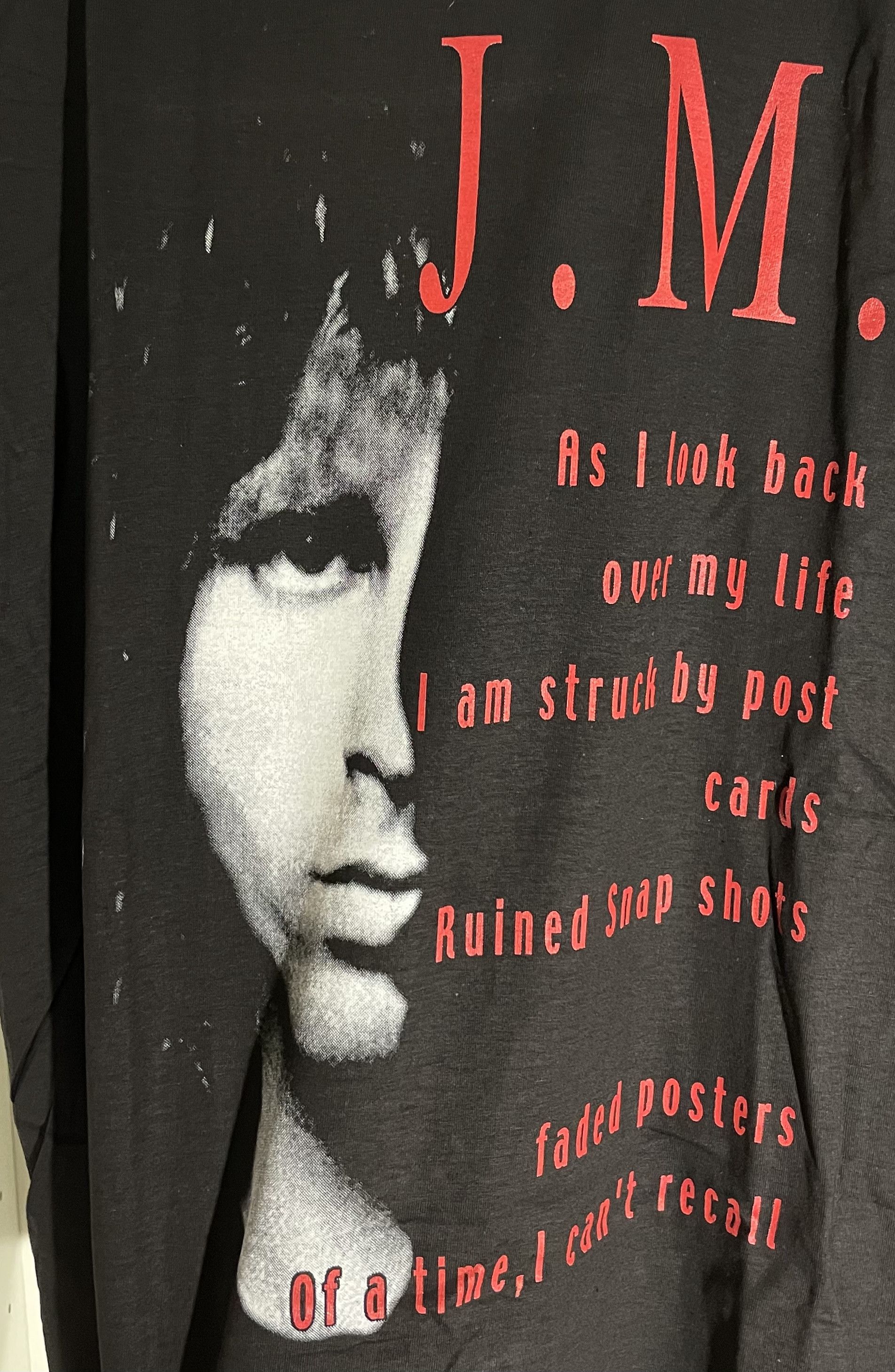 Band Tees Vinate 90s Jim Morrison tee Size US L / EU 52-54 / 3 - 3 Thumbnail