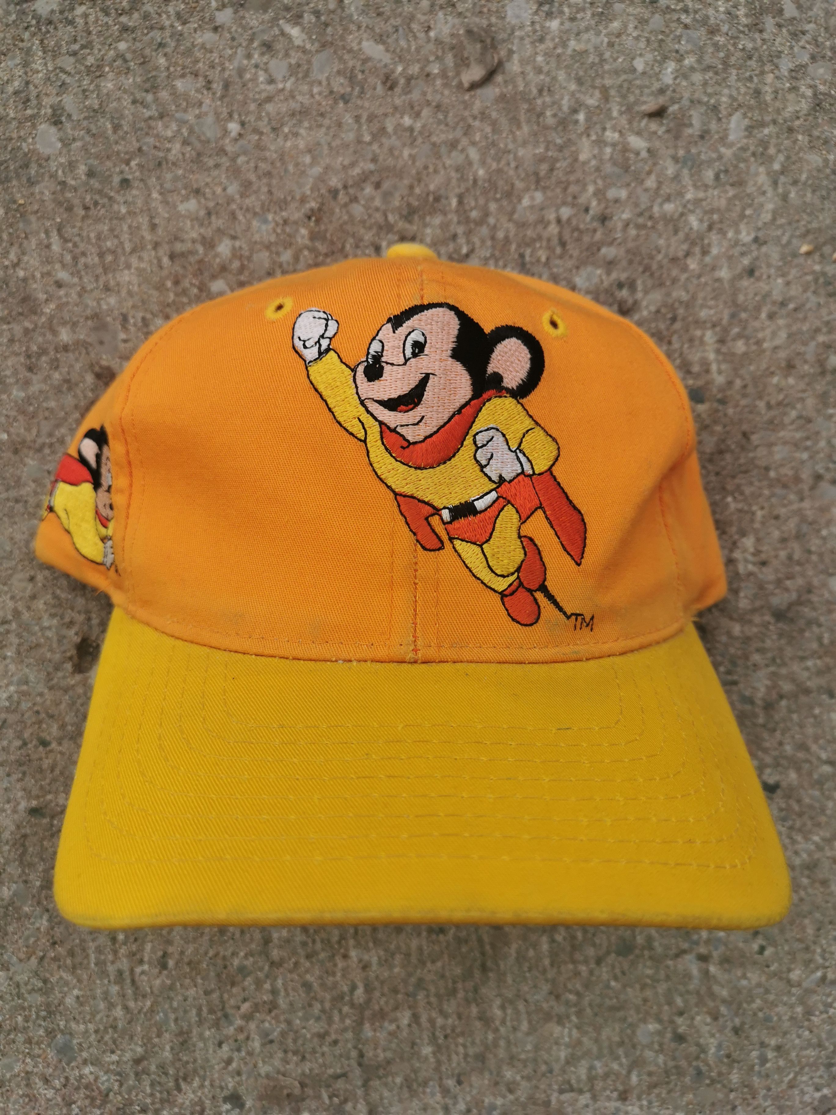 American Needle Vintage 1992 mighty mouse blockhead snapback/cap/hat ...
