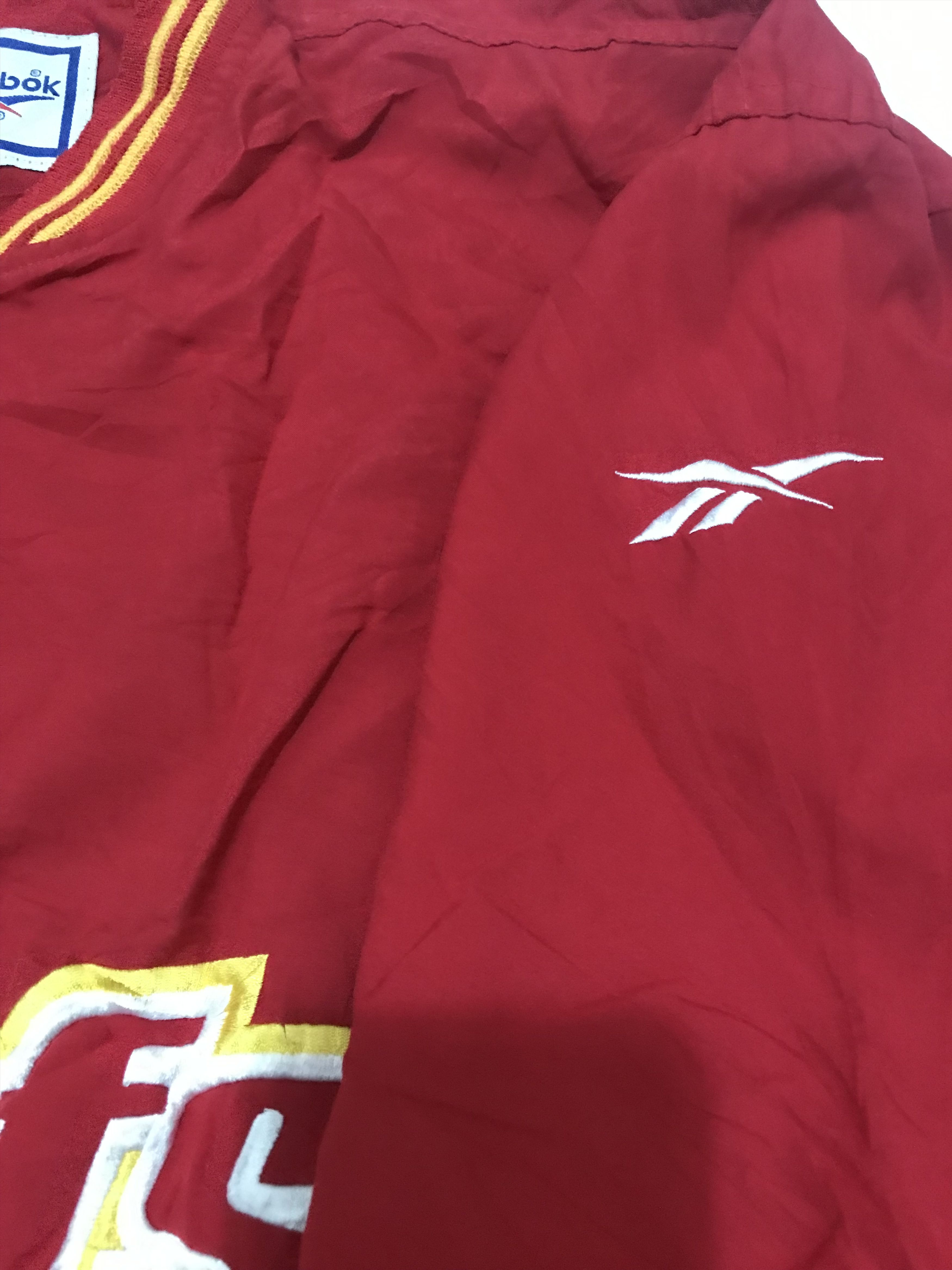NFL Pro Line X Reebok Kansas City Chiefs Side Line Jacket Size US L / EU 52-54 / 3 - 7 Thumbnail