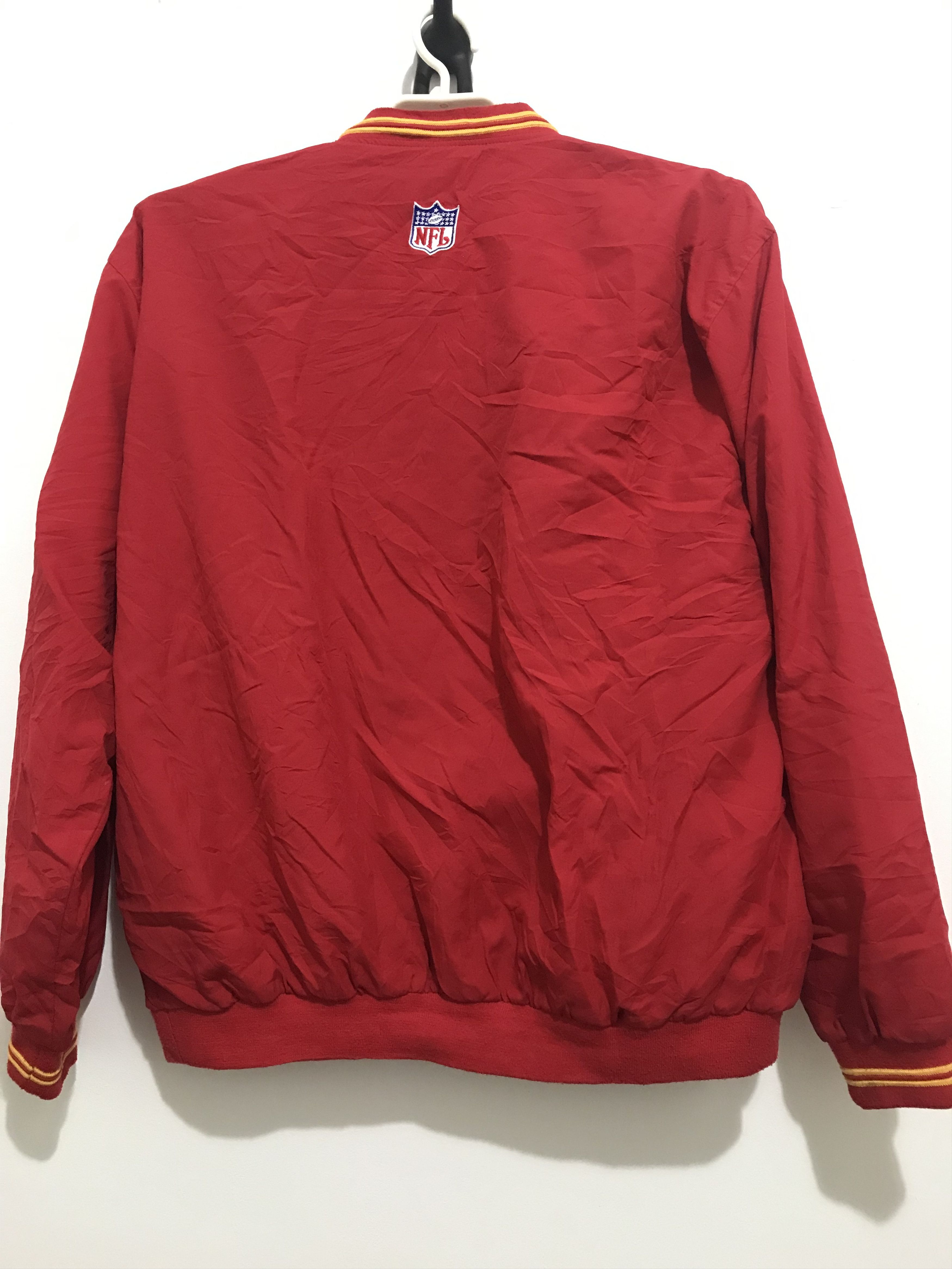 NFL Pro Line X Reebok Kansas City Chiefs Side Line Jacket Size US L / EU 52-54 / 3 - 2 Thumbnail